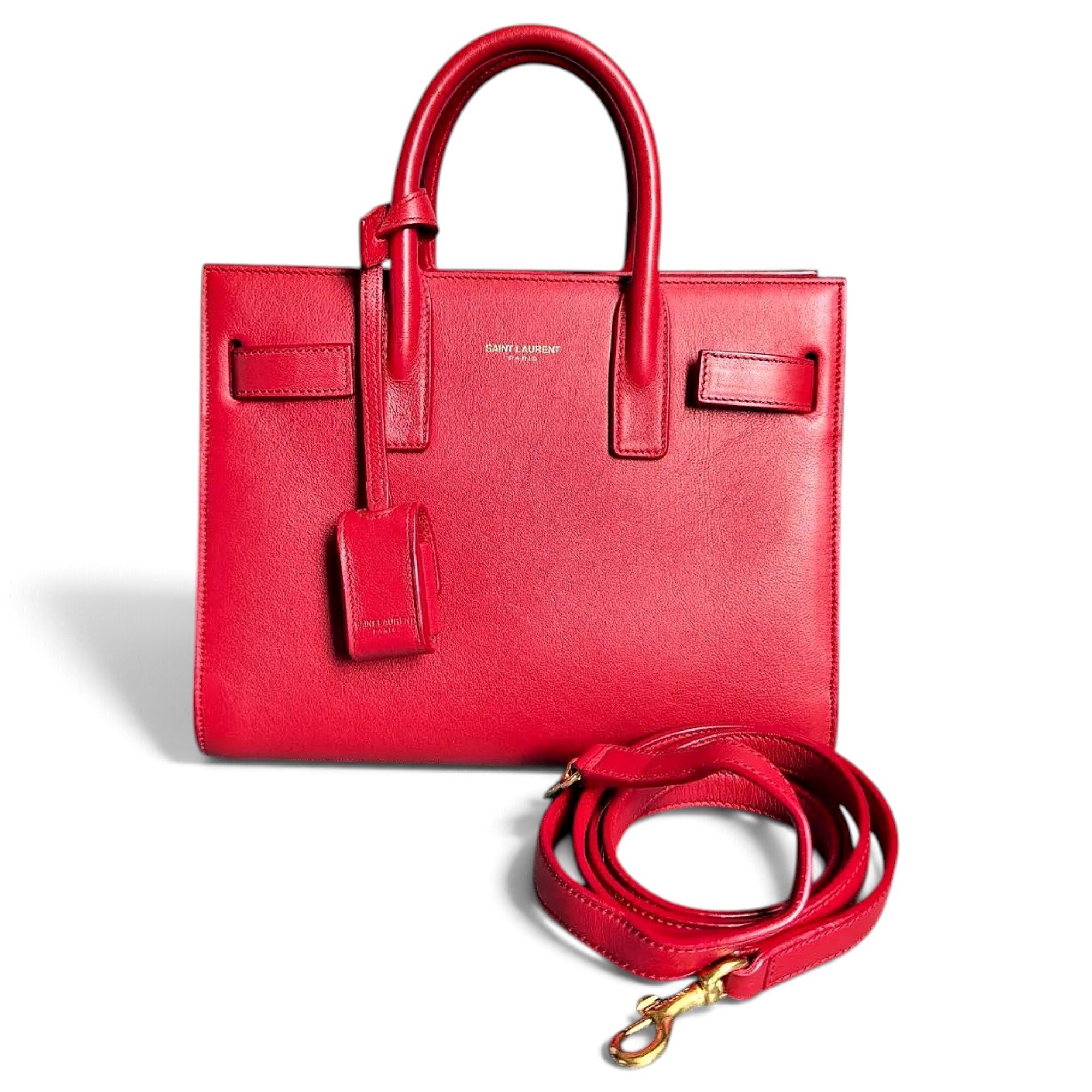 Sac de Jour leather tote