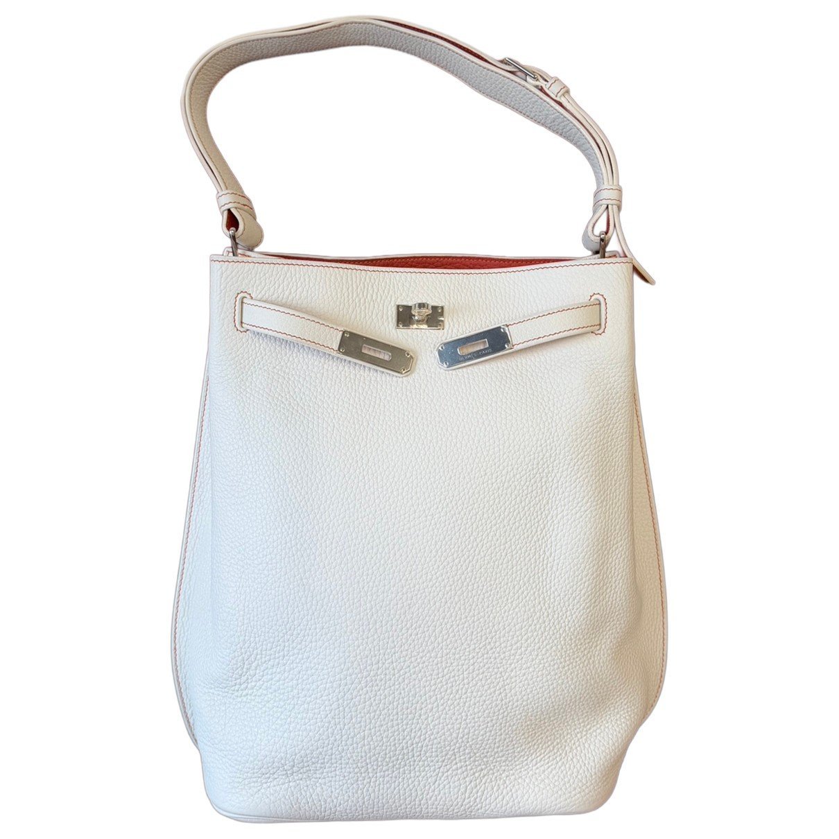 So Kelly leather handbag