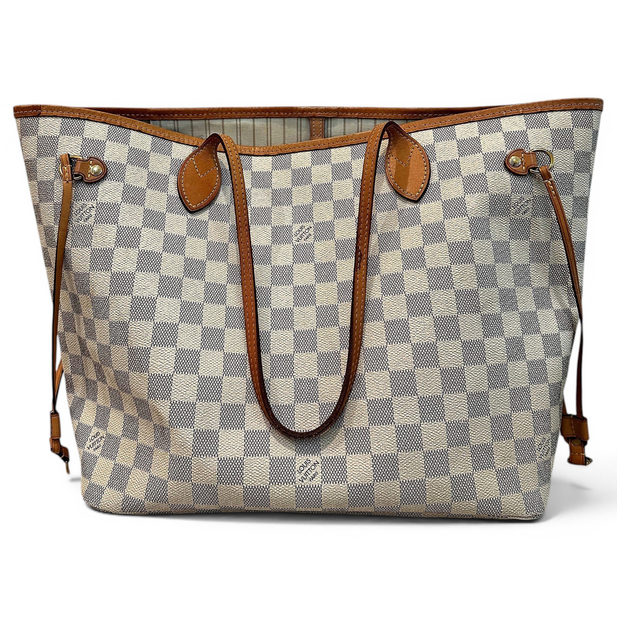 Neverfull leather handbag