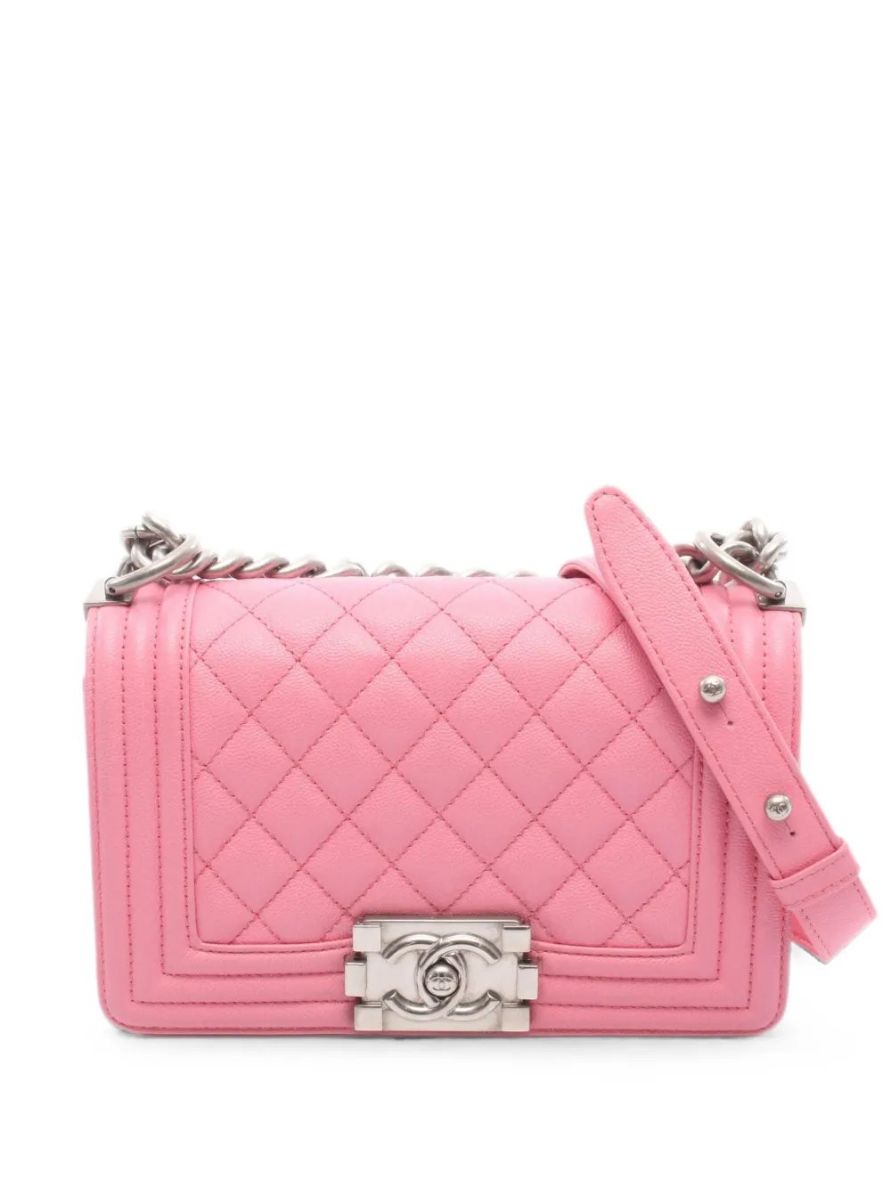 Boy quilted shoulder bag