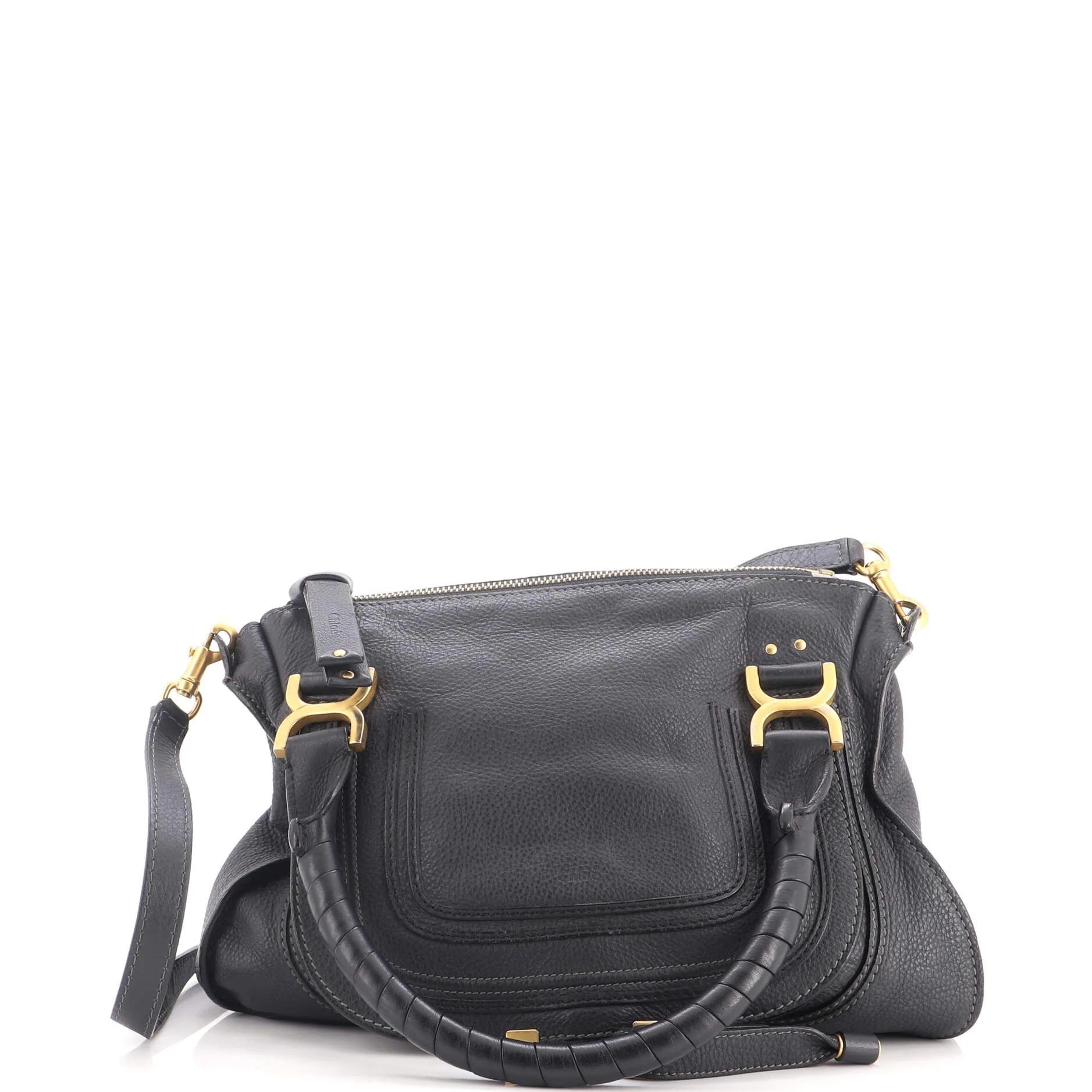 Leather satchel