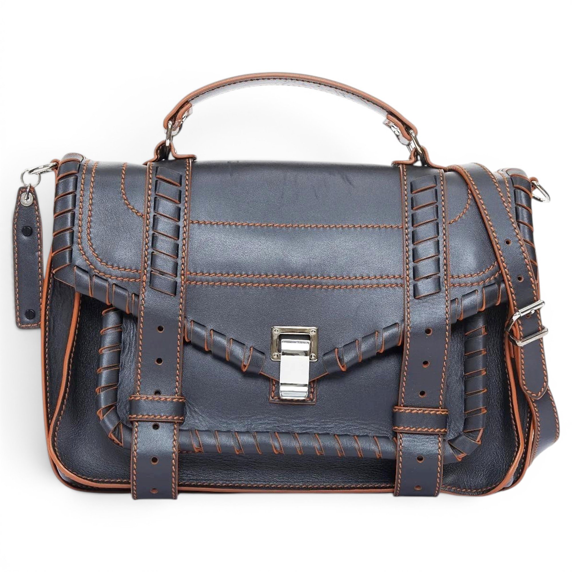 Leather handbag