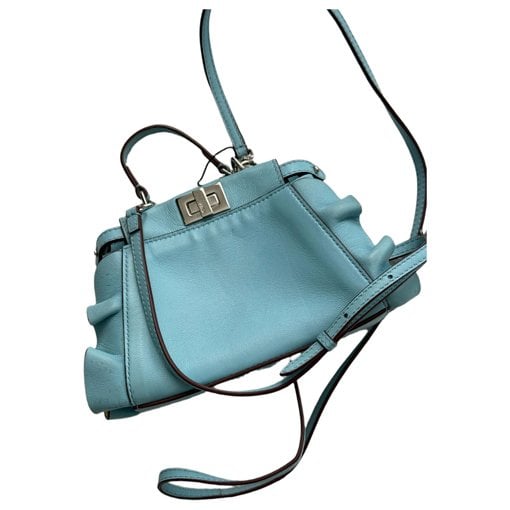 Peekaboo leather handbag