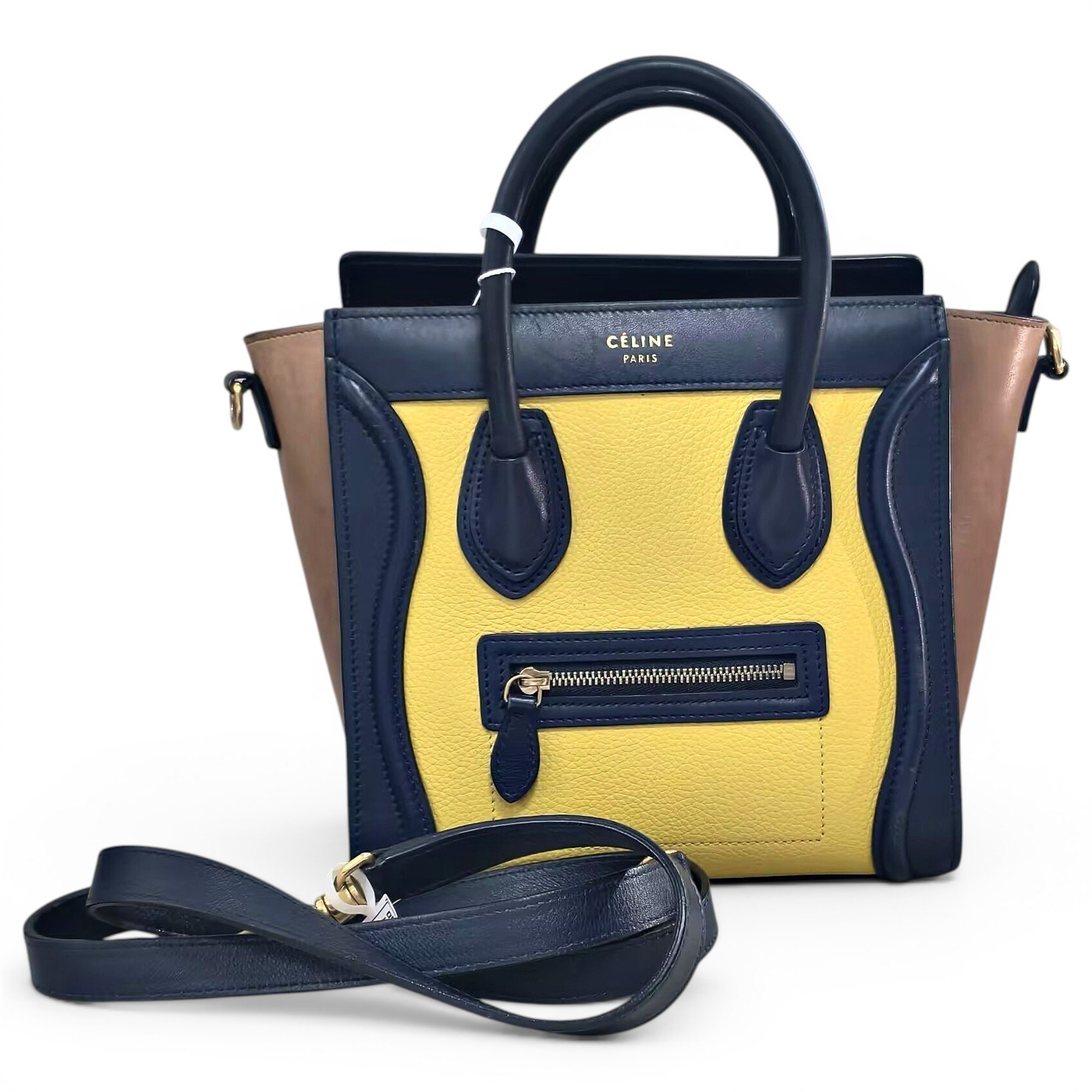 Nano Luggage leather handbag