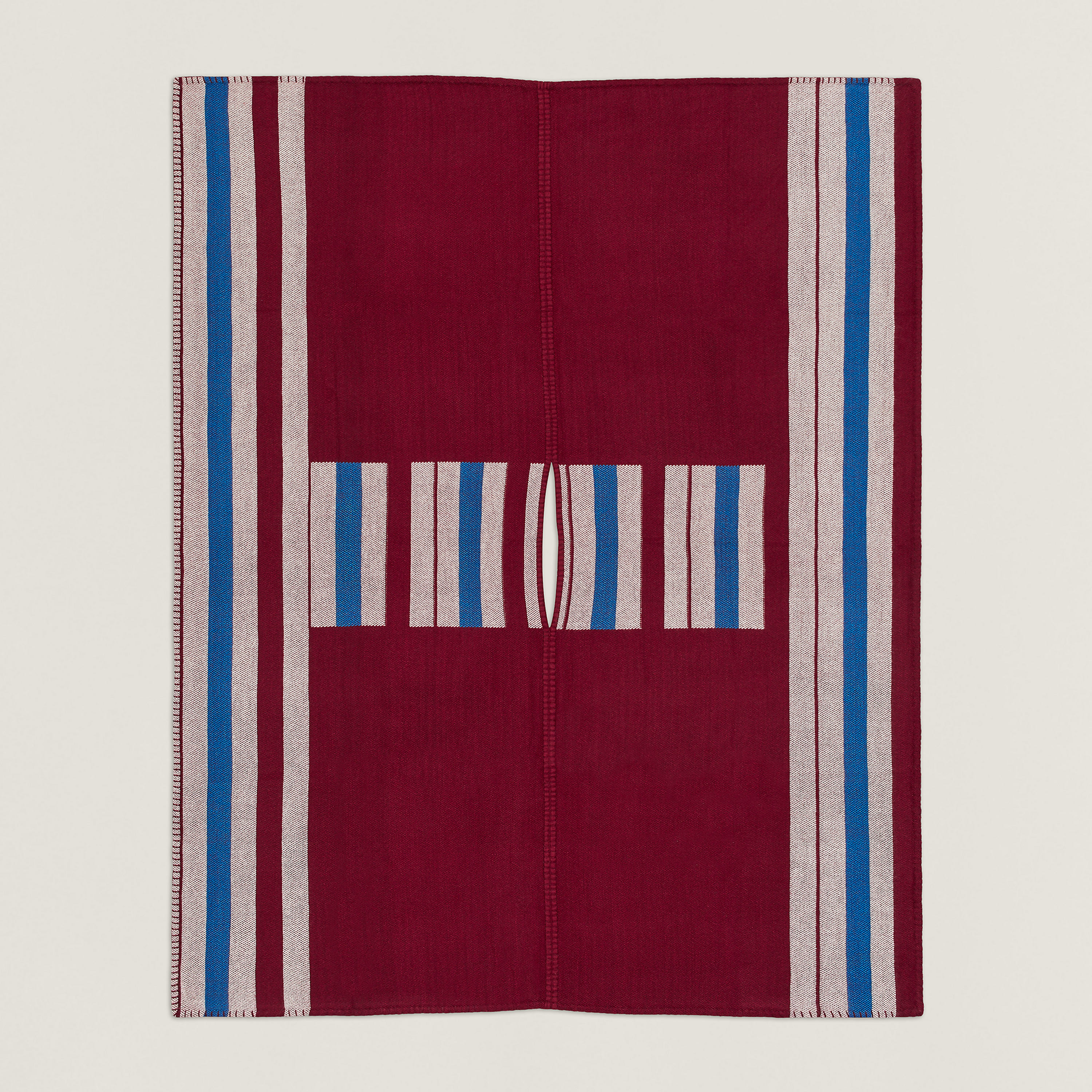 H Bayadere poncho blanket