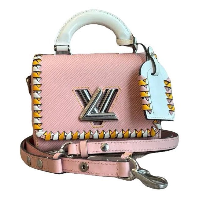 Twist One Handle leather crossbody bag
