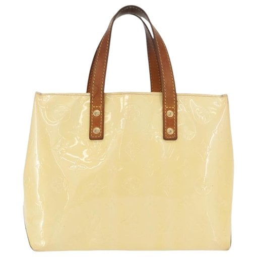 Reade patent leather handbag