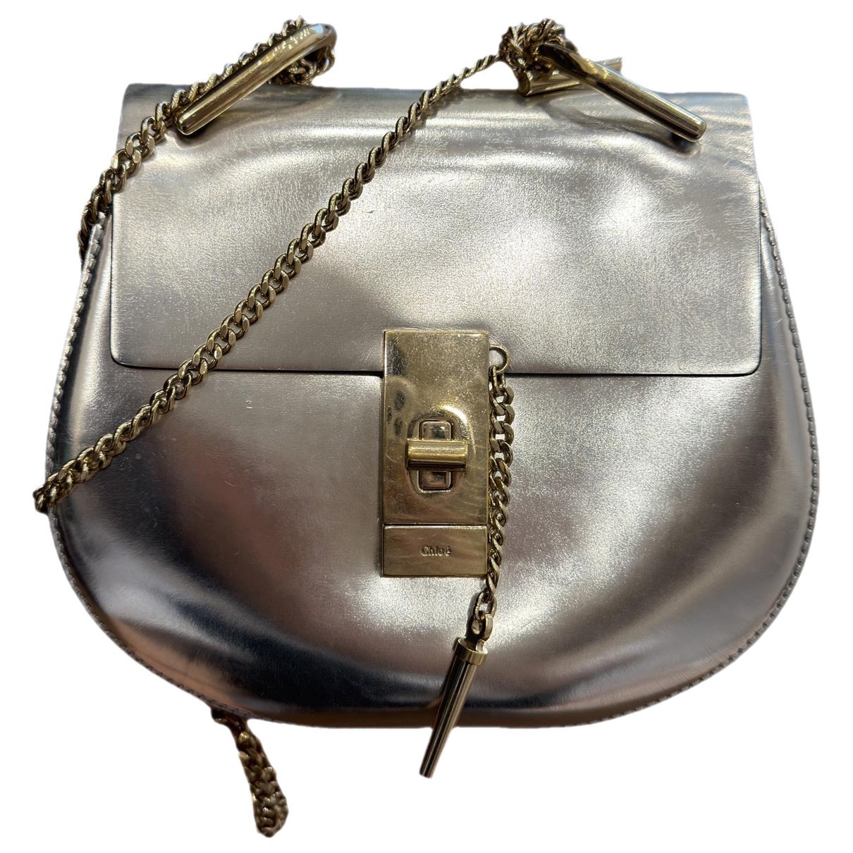Drew leather crossbody bag