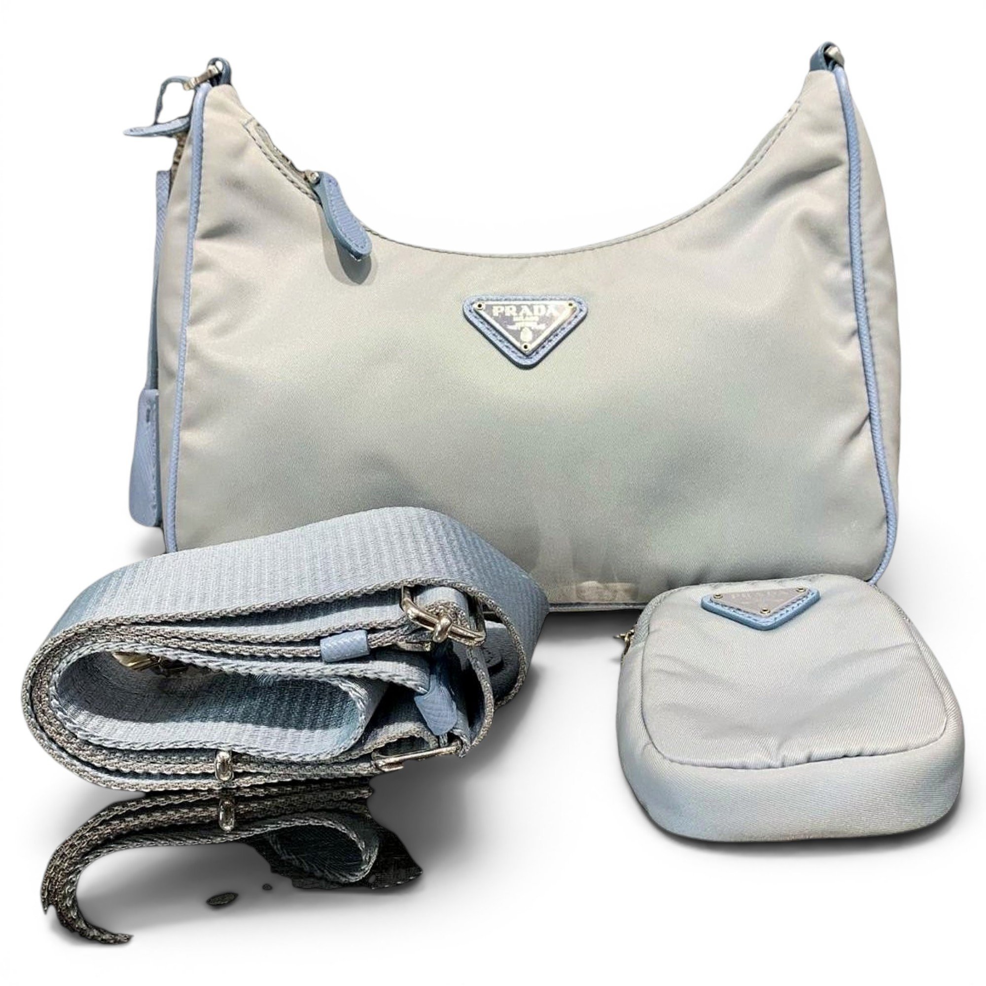 Re-edition cloth handbag