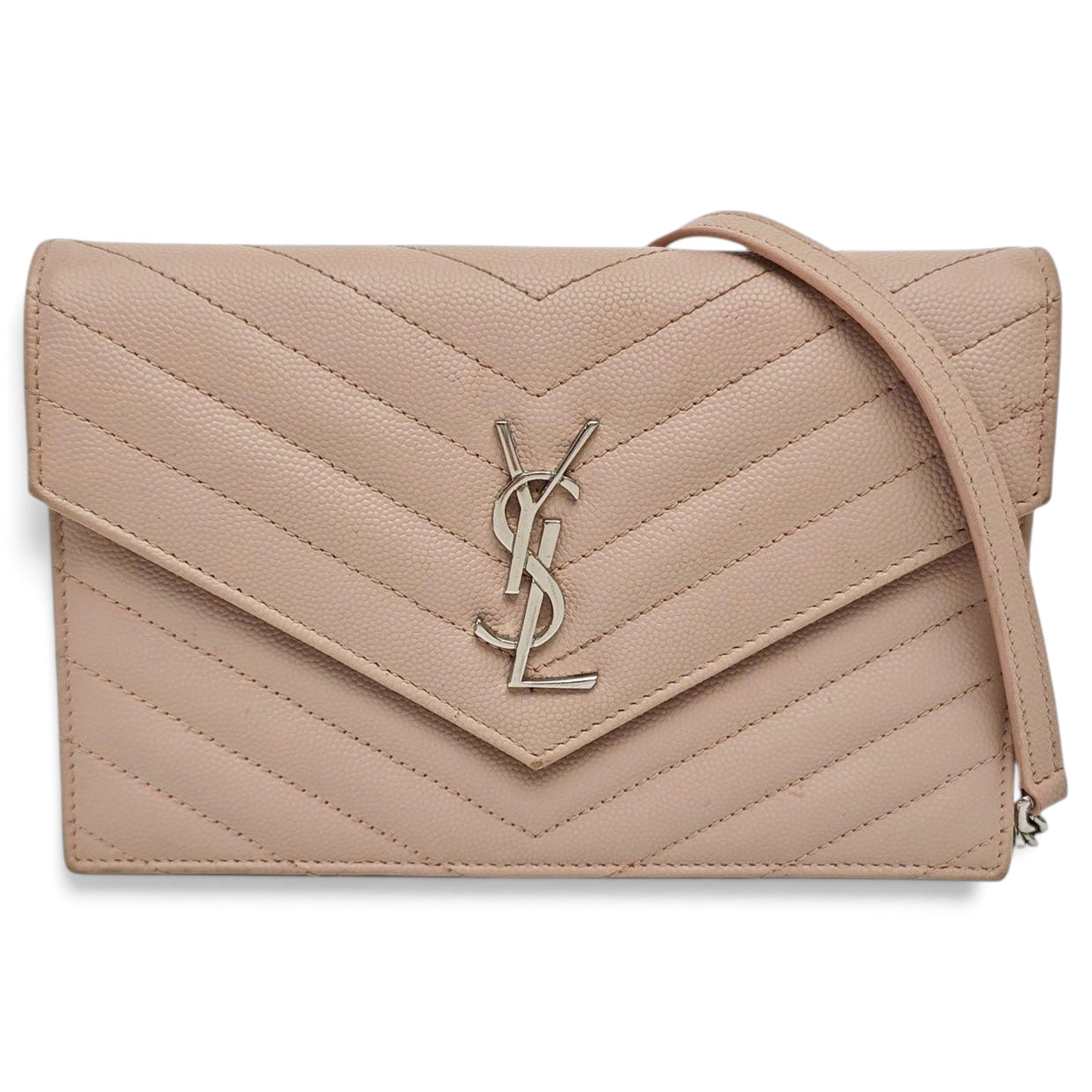 Baby monogramme leather handbag