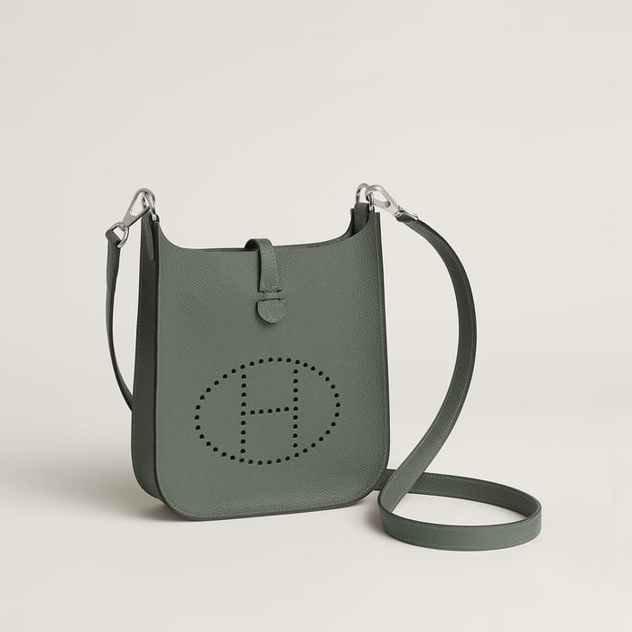 Vert Amande Evelyne 16 Sellier Bag