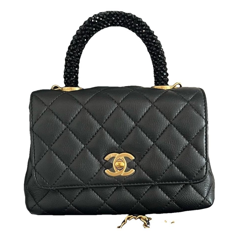 Coco Handle leather handbag