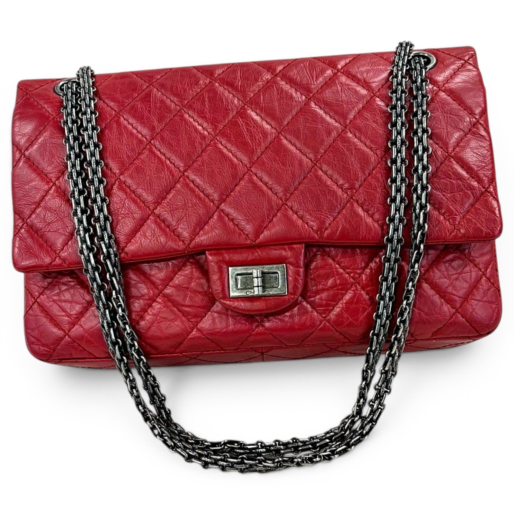 2.55 leather handbag