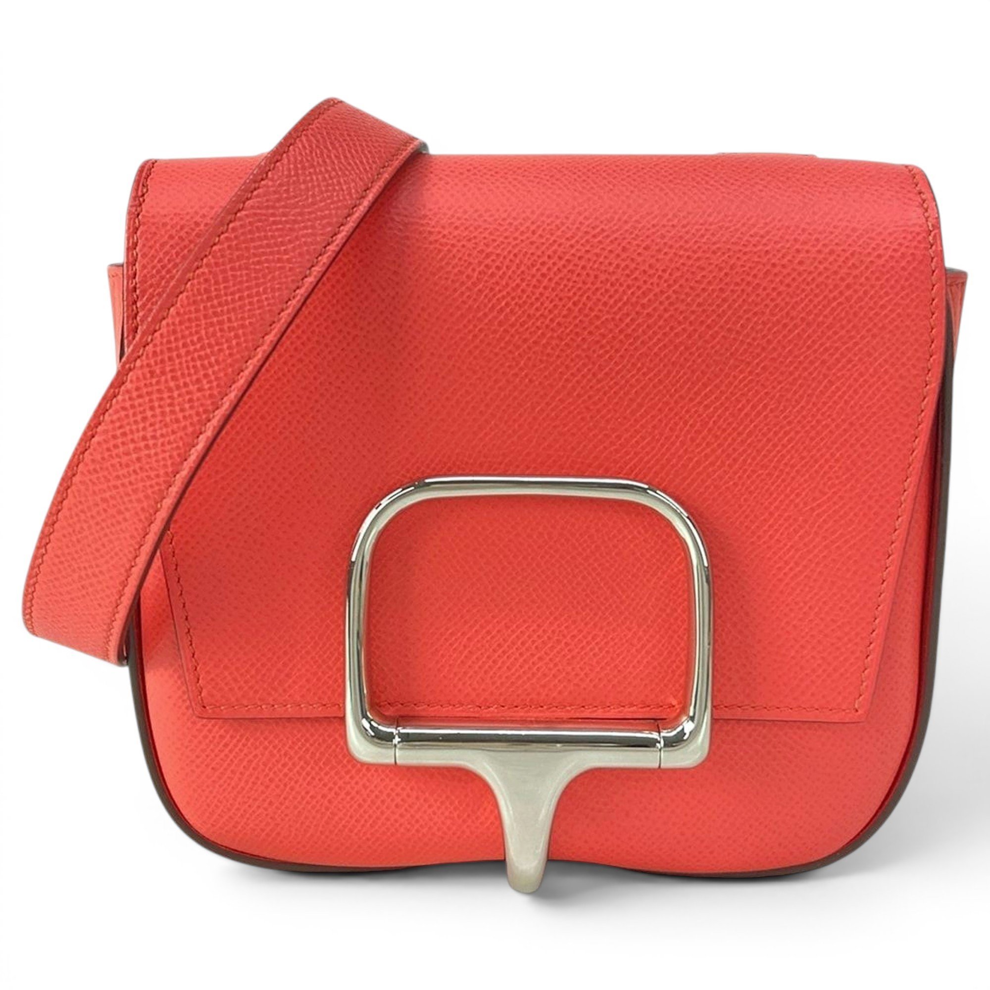 Della leather handbag
