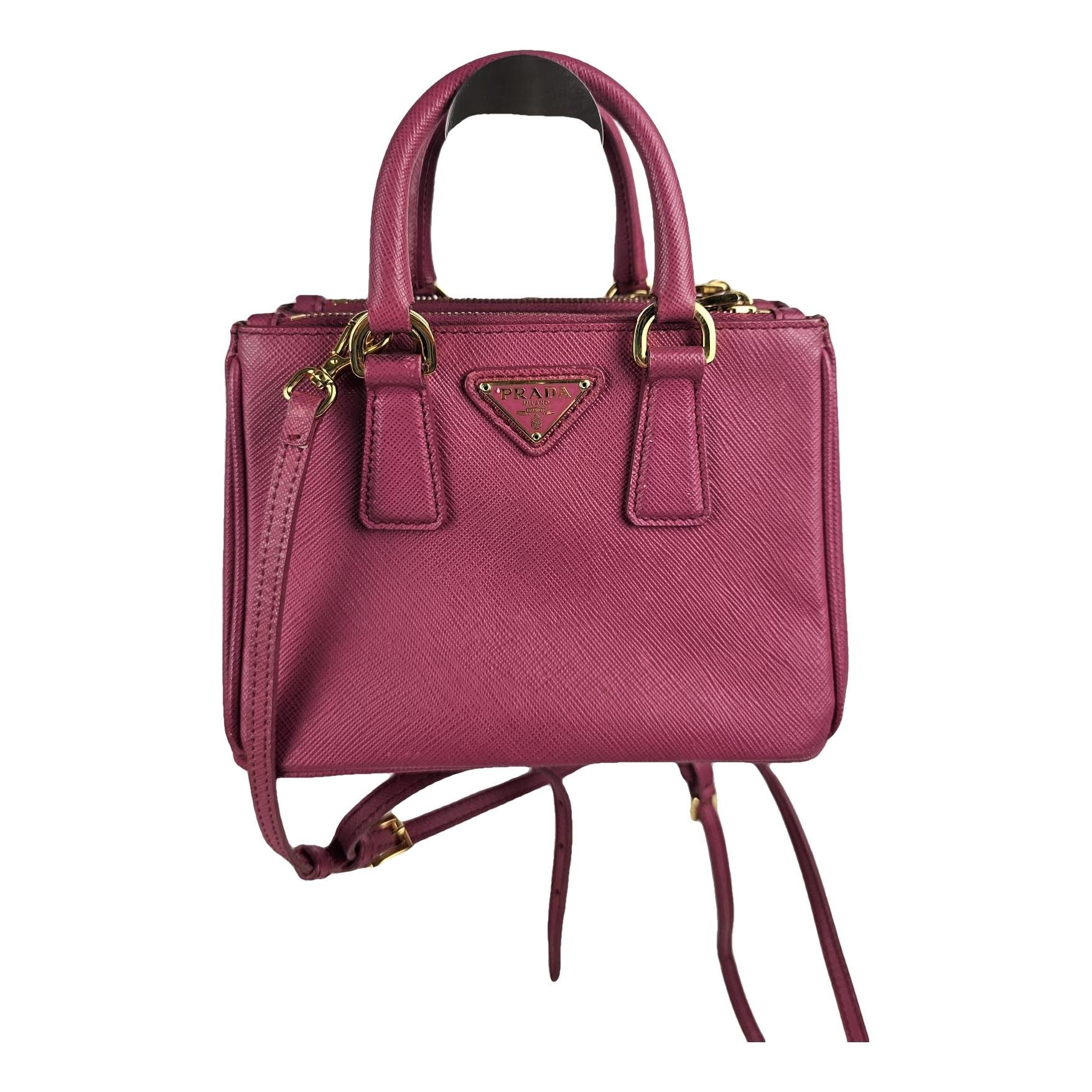 Galleria leather handbag