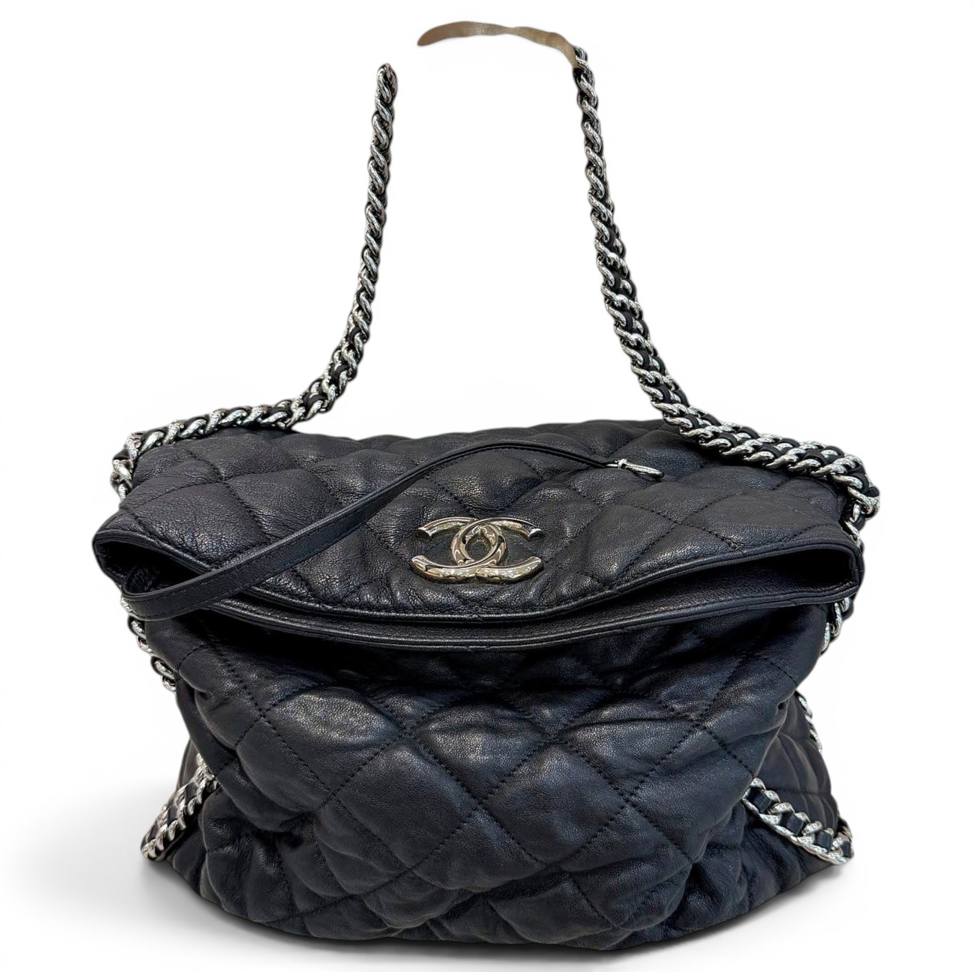 All About Chains leather bag