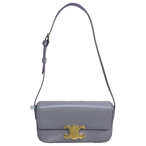 Triomphe Long leather handbag