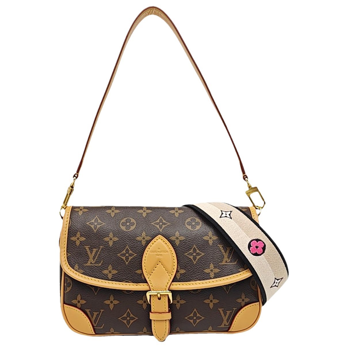 Louis Vuitton Diane leather crossbody bag