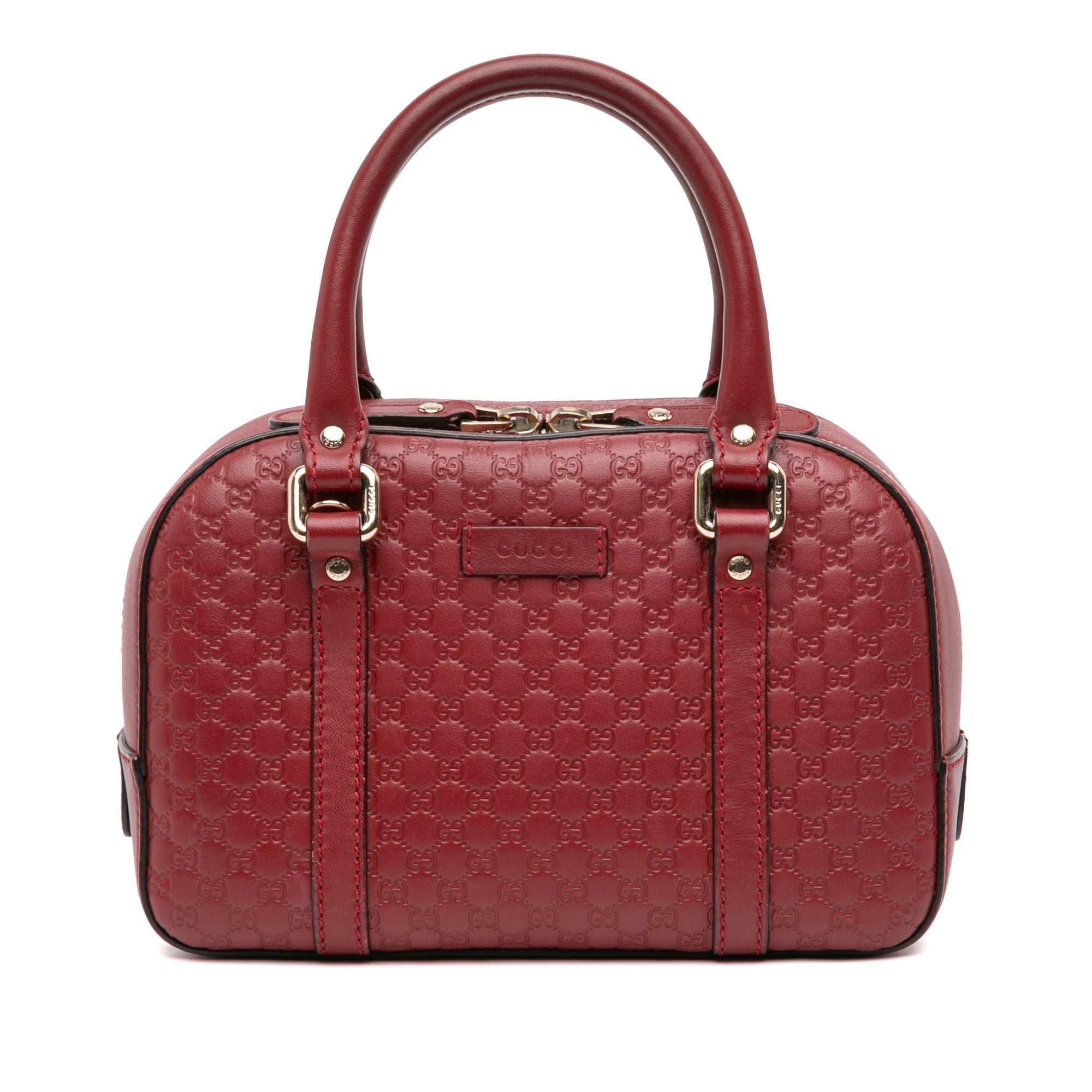 Leather satchel
