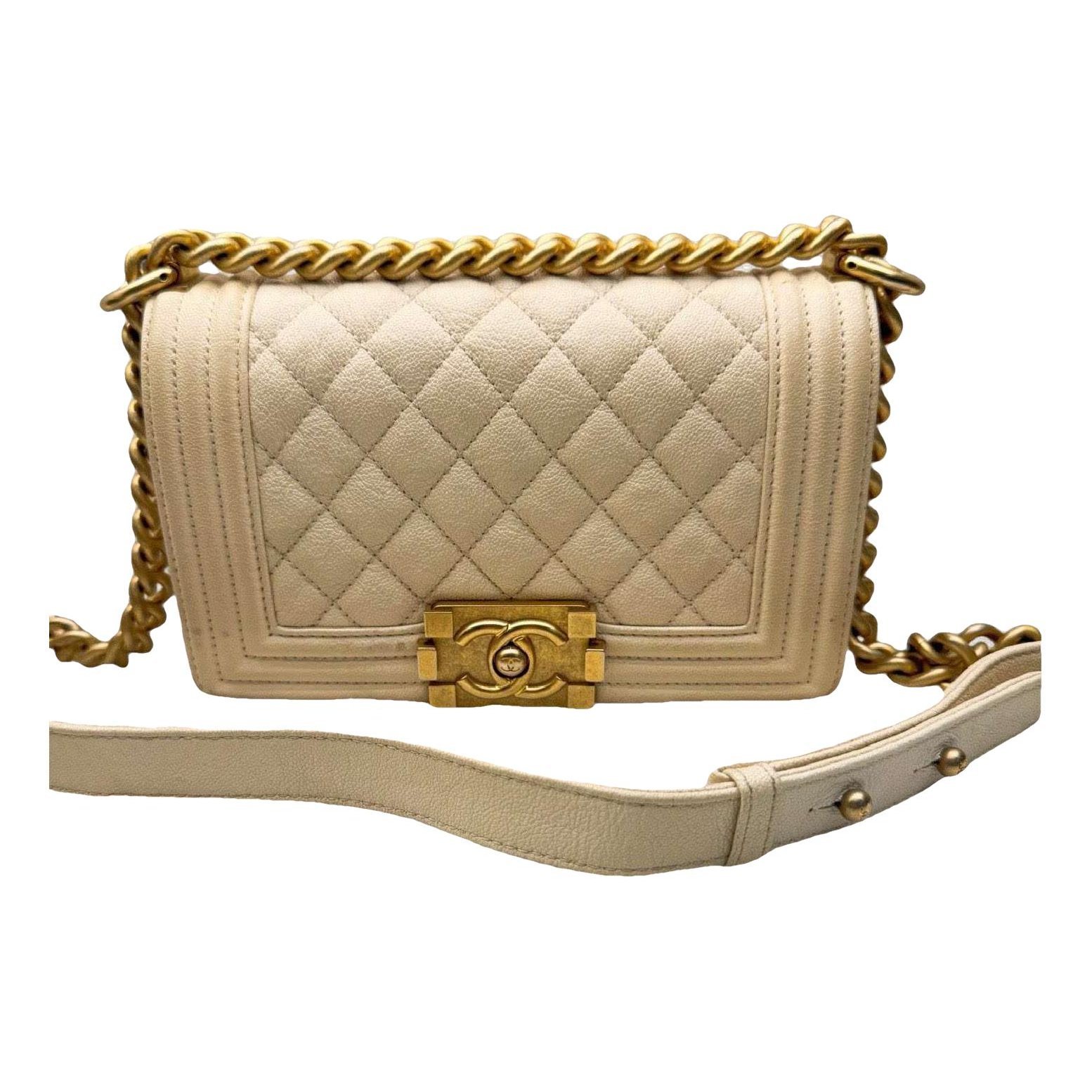 Boy leather crossbody bag