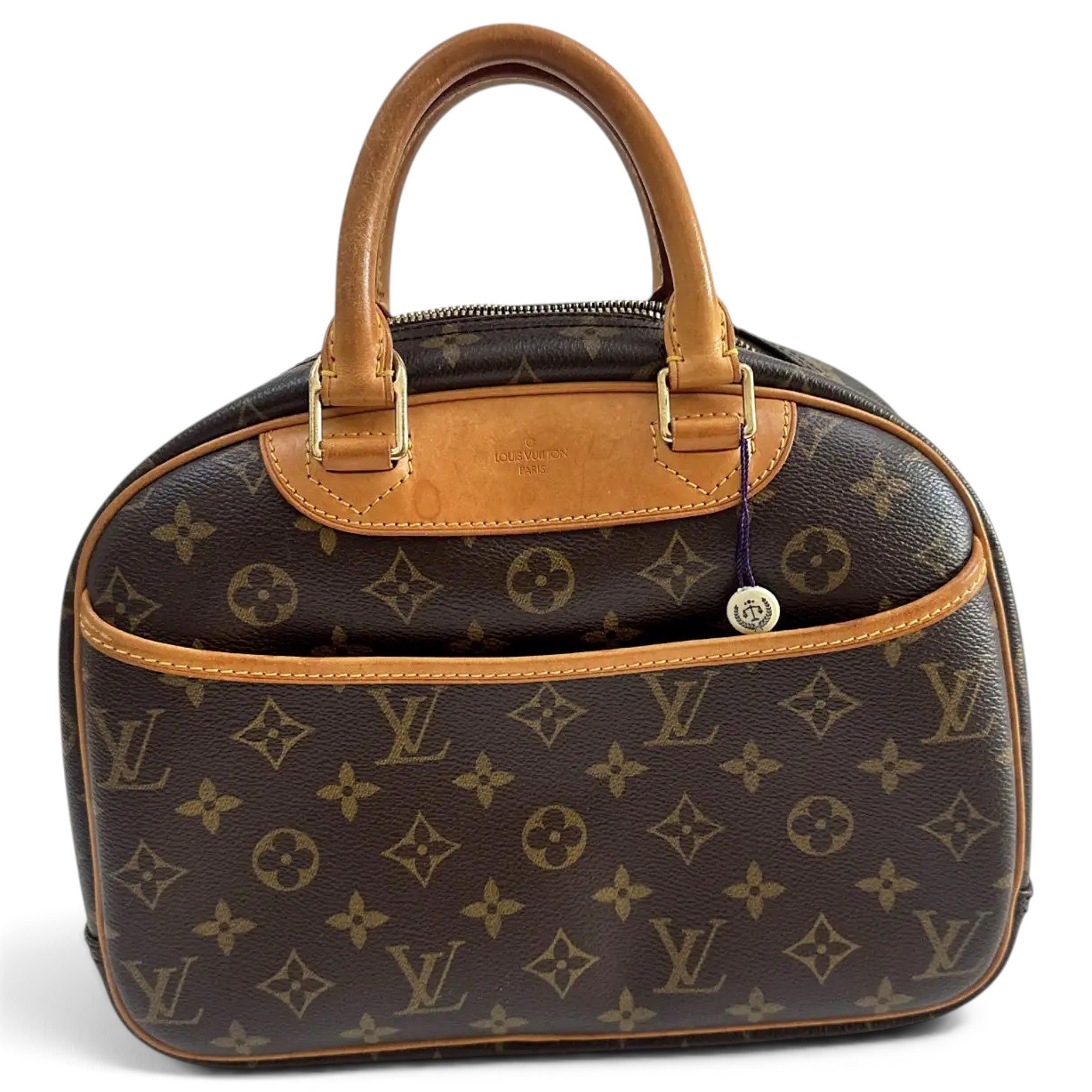Trouville vinyl handbag