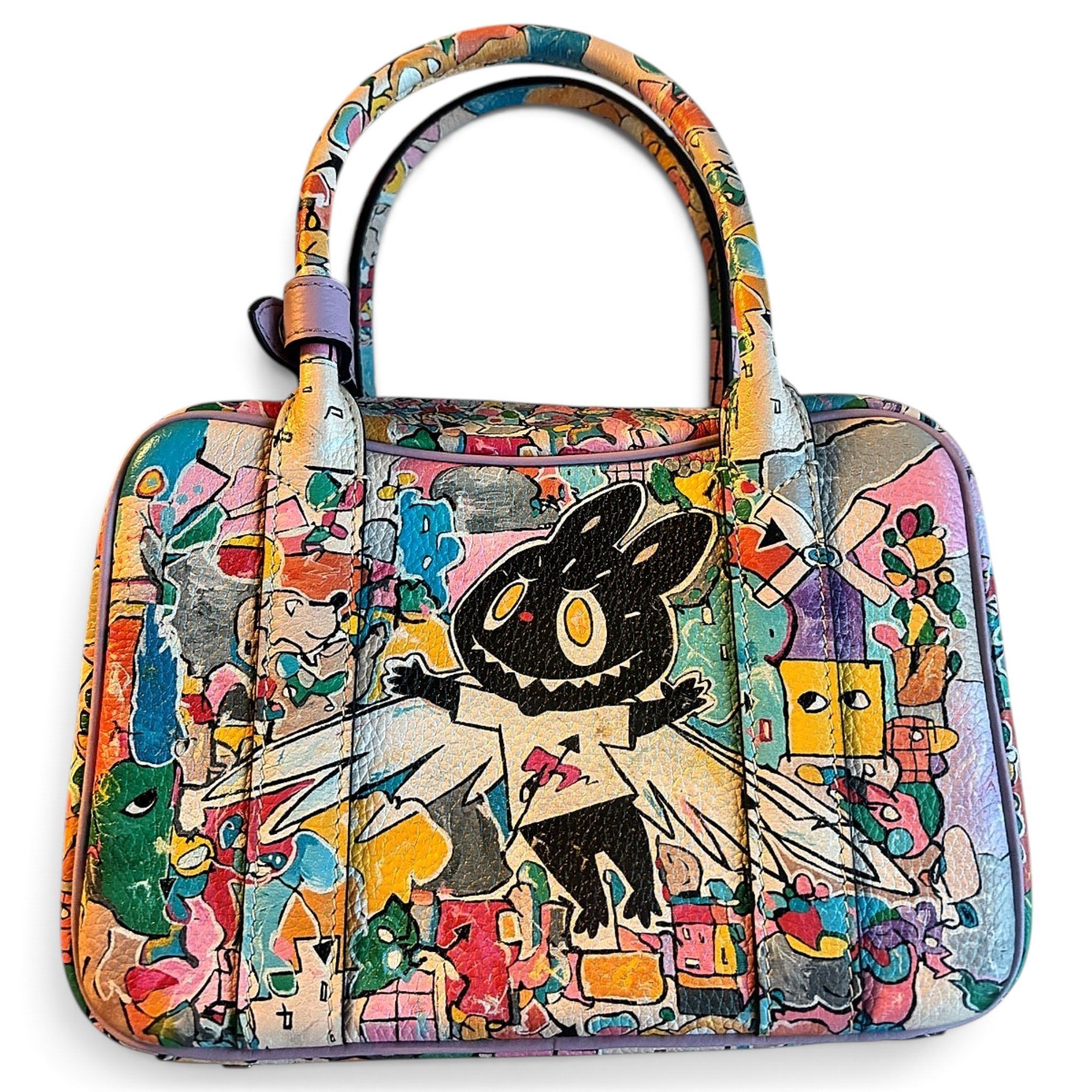 Leather handbag