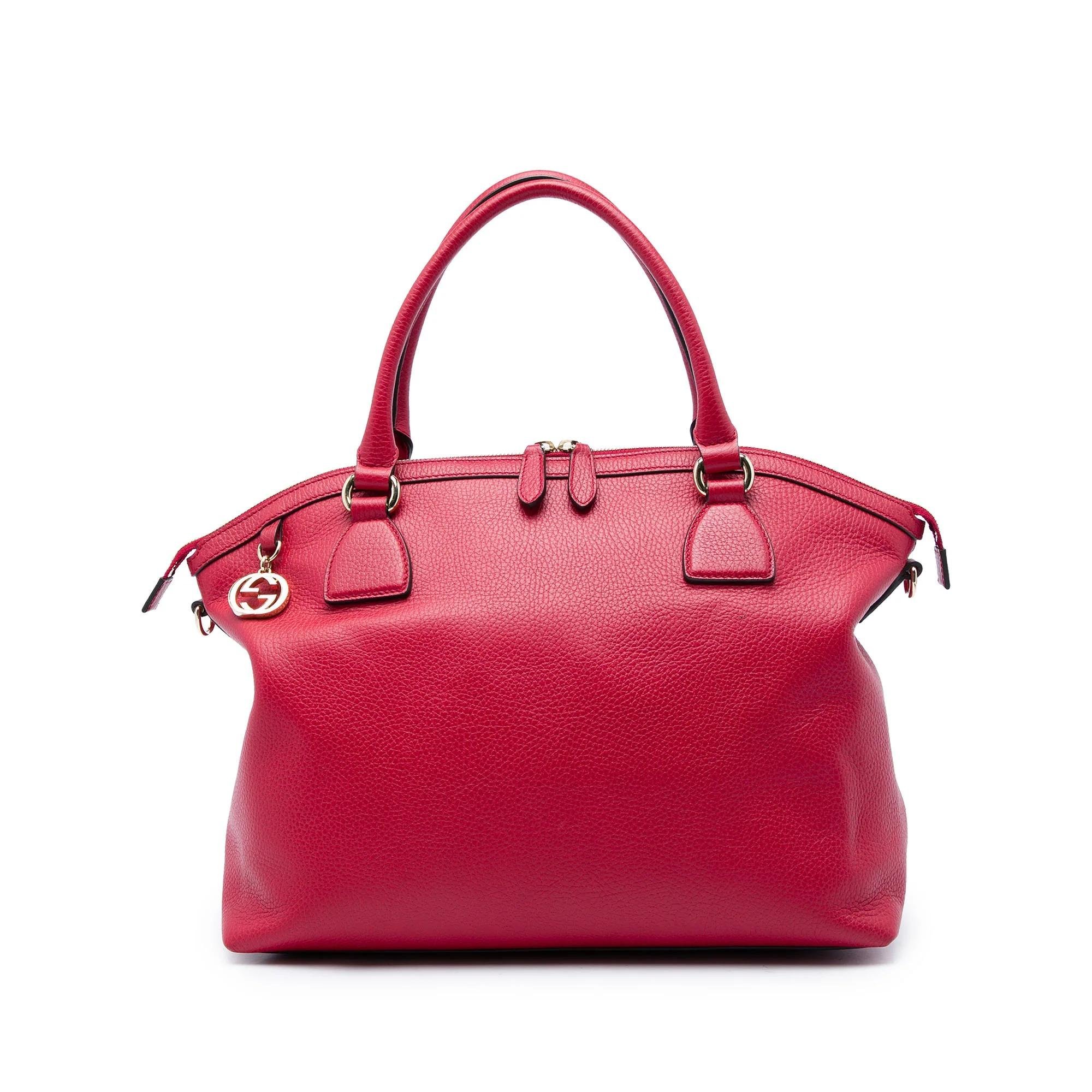Dôme pony-style calfskin handbag
