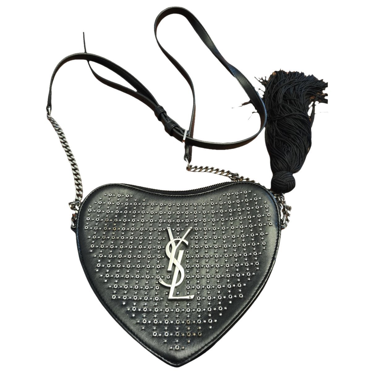 Boîte Love leather crossbody bag