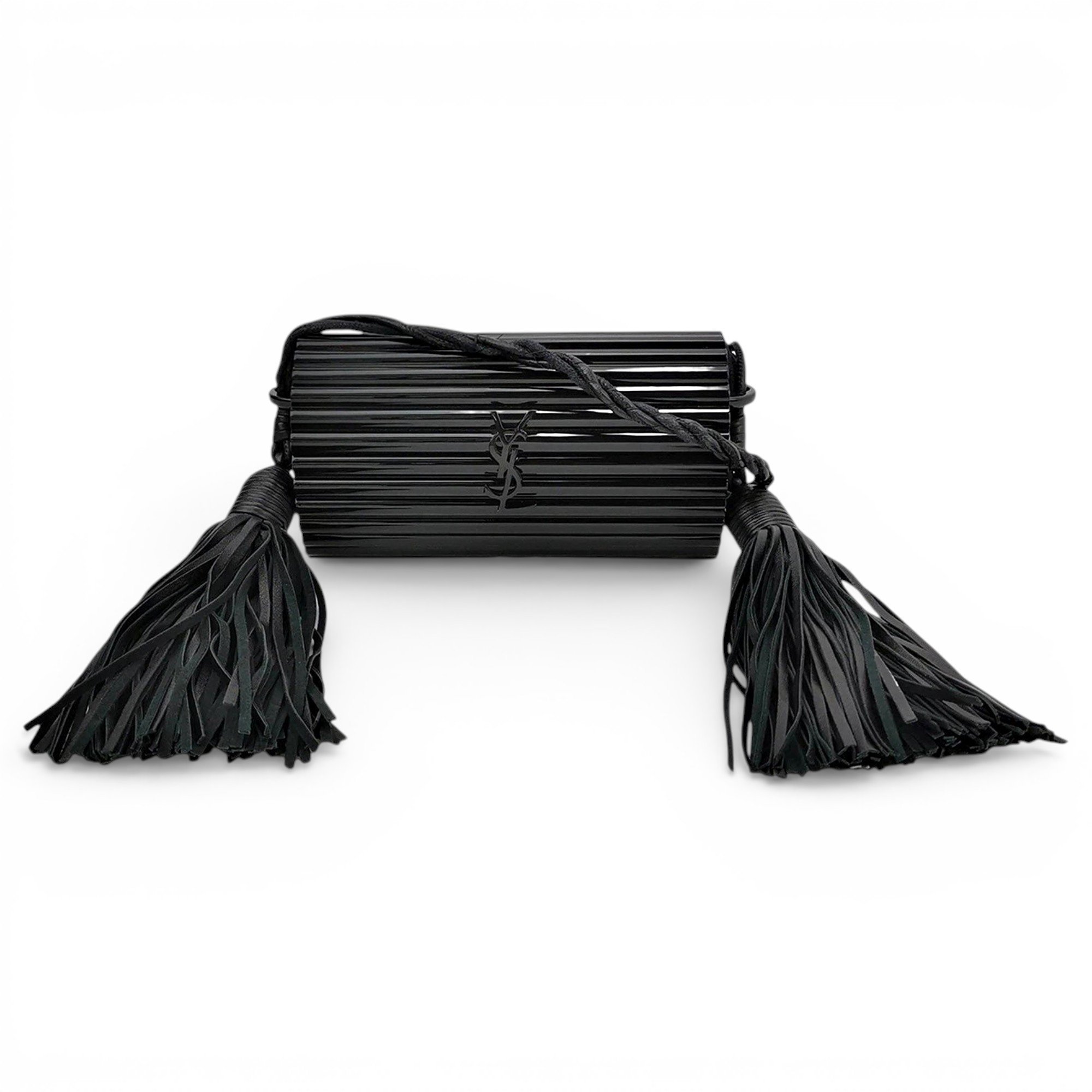 Opyum box leather handbag