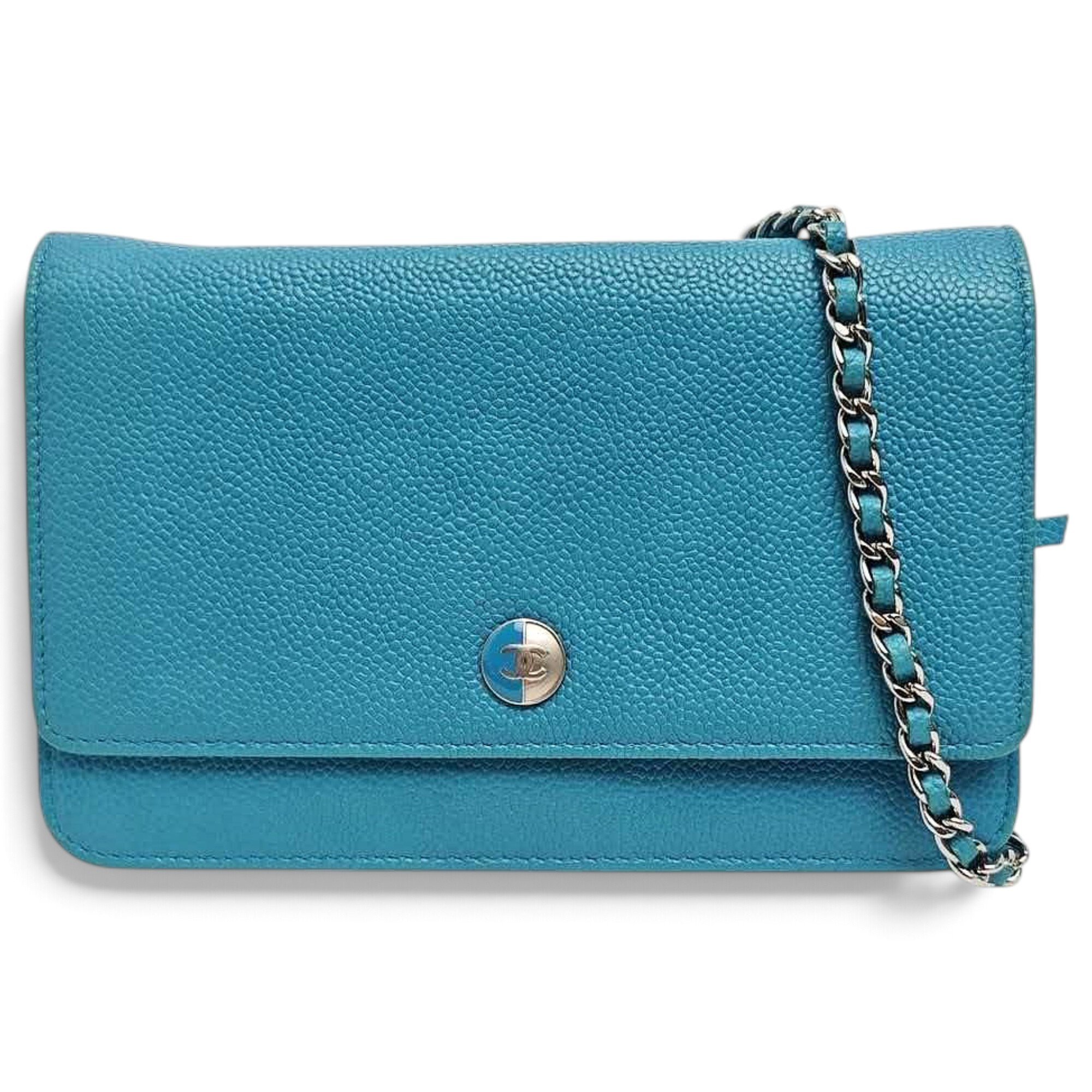 Wallet On Chain Timeless/Classique leather crossbody bag