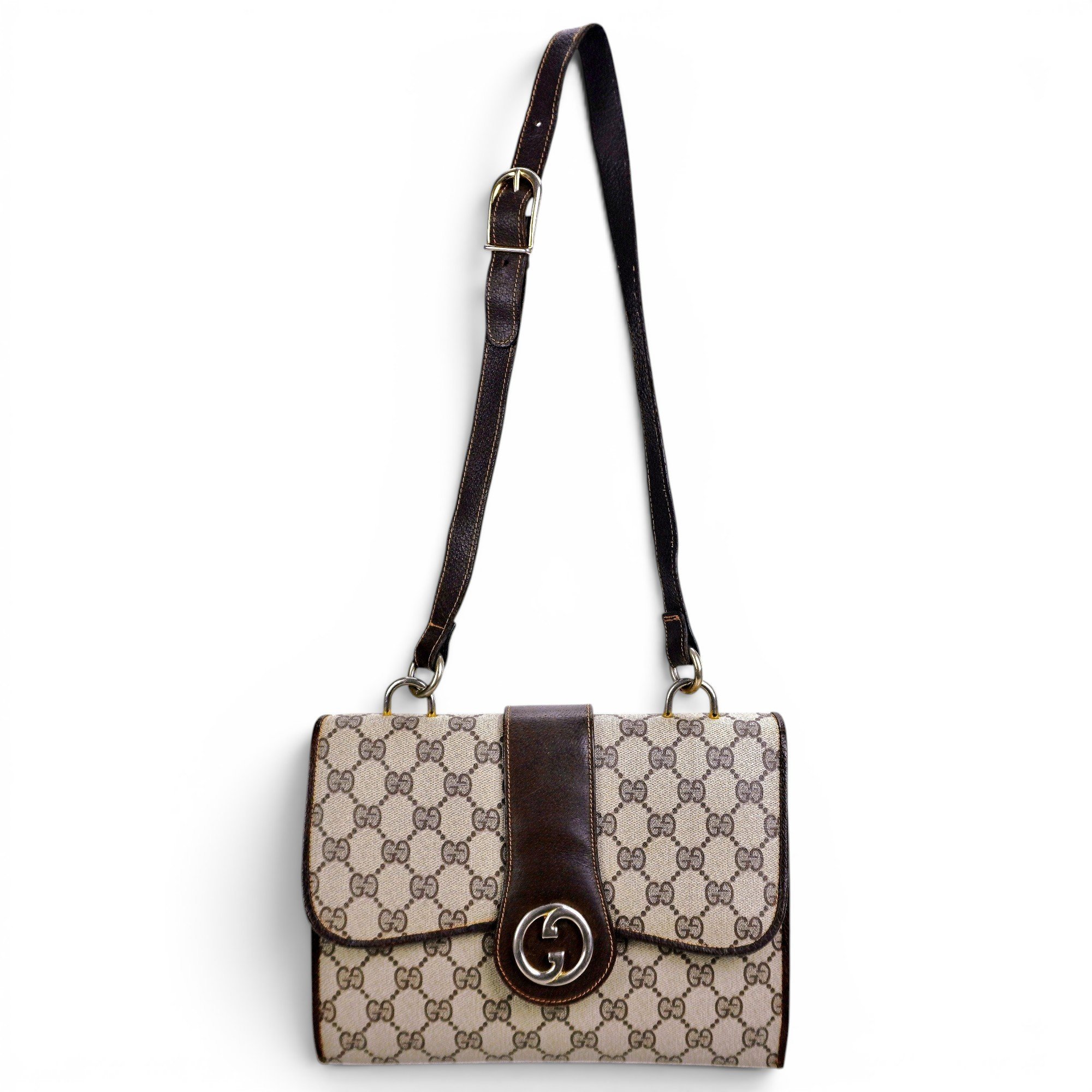 1973 leather handbag