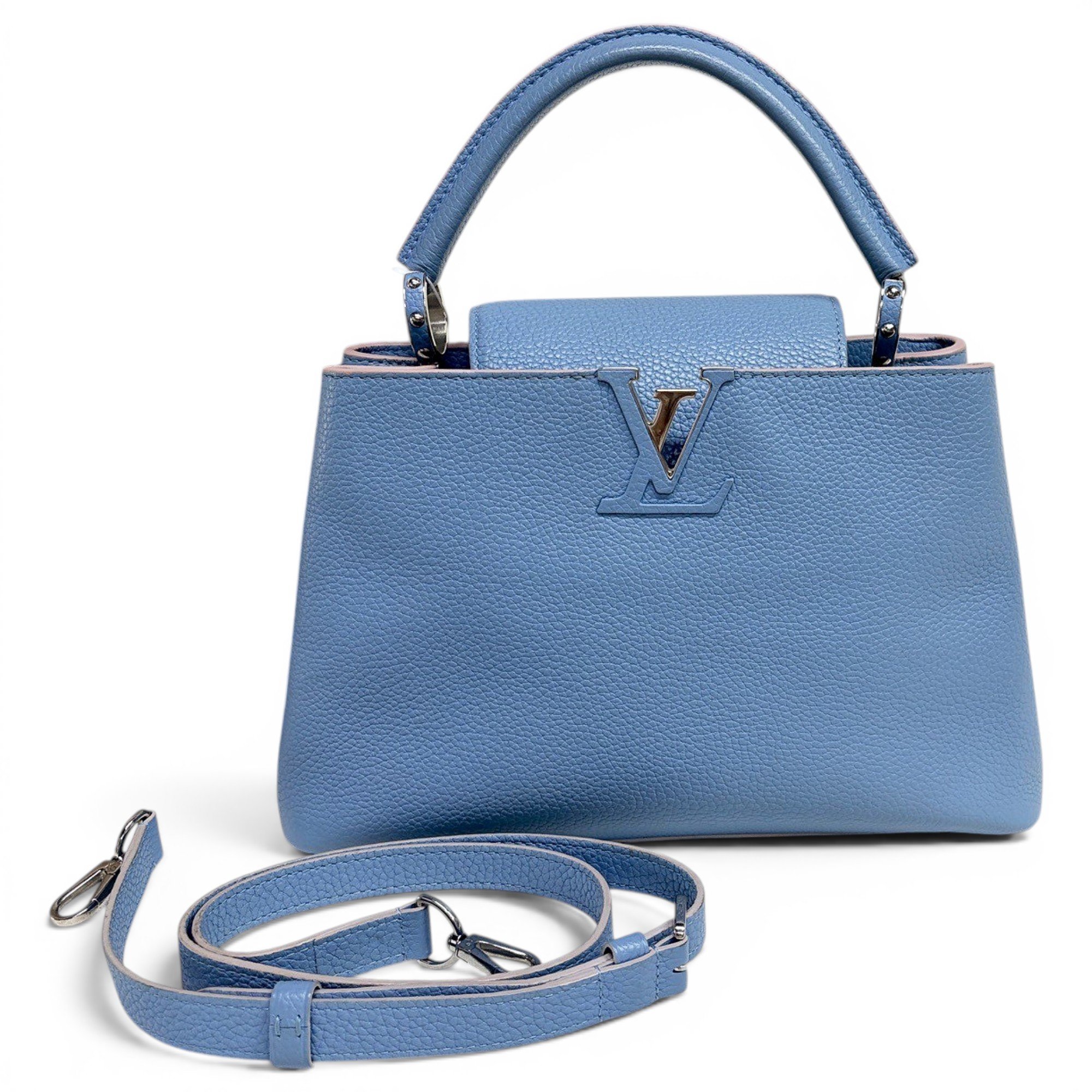 Capucines leather handbag