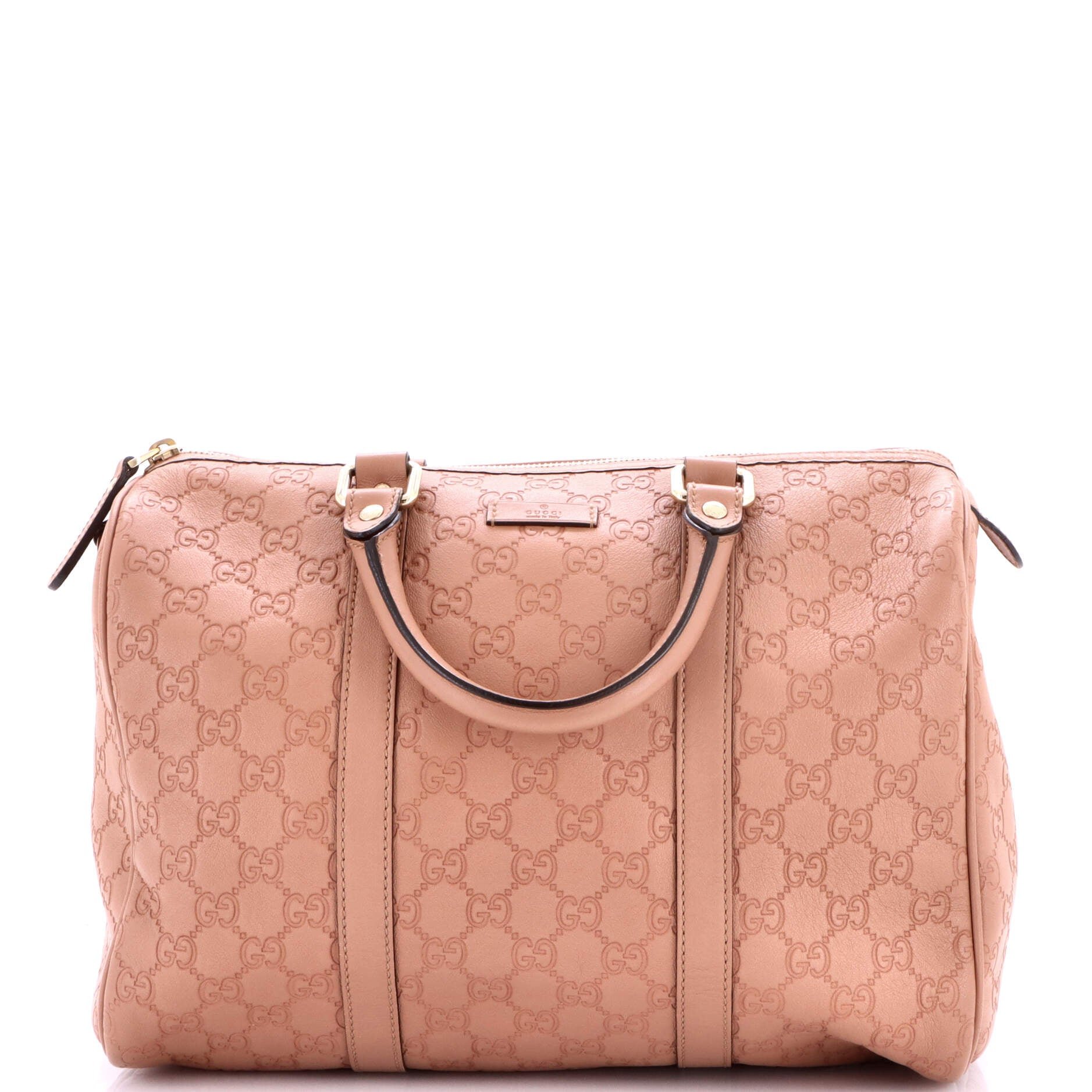 Joy Boston Bag Guccissima Leather Medium
