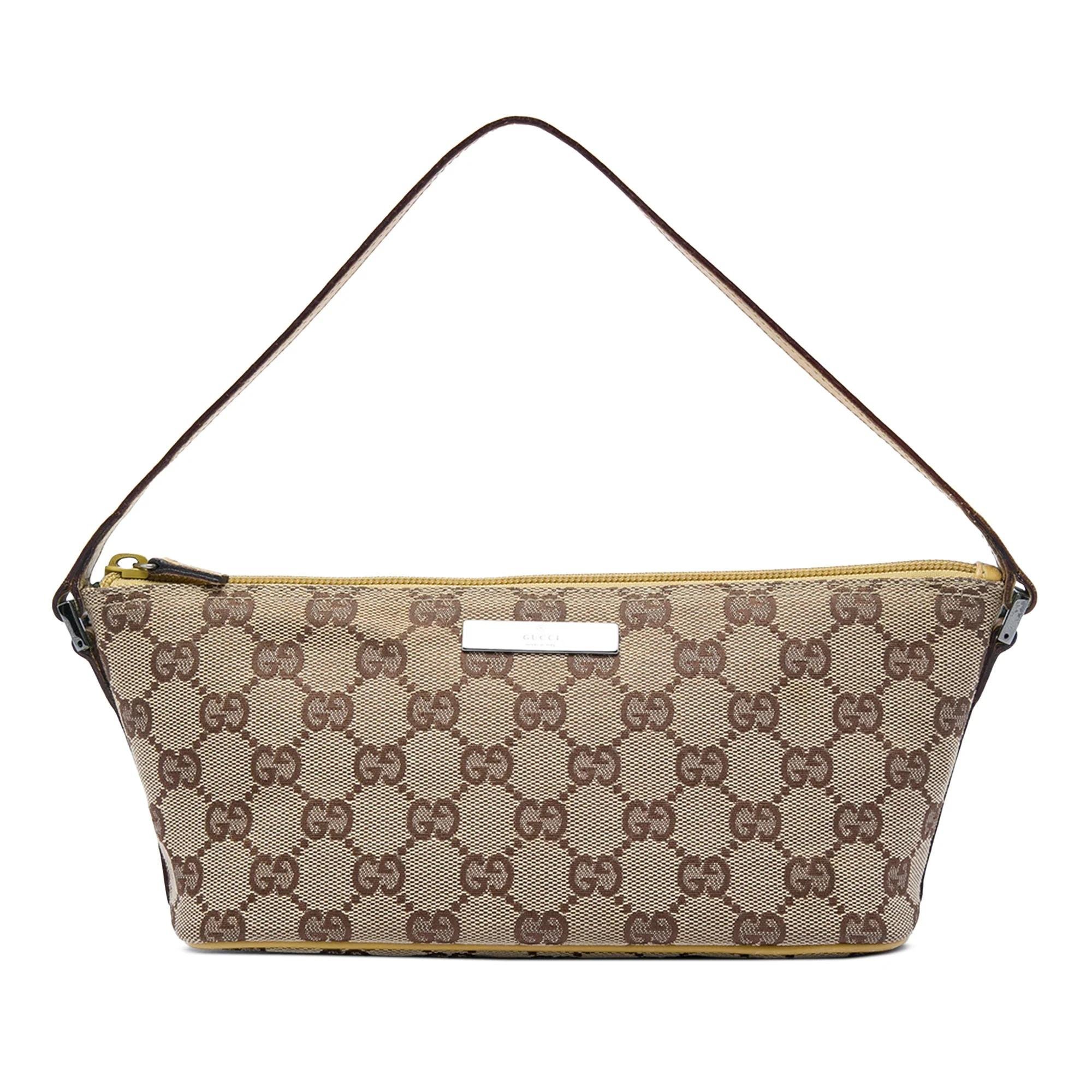 Gucci B leather handbag