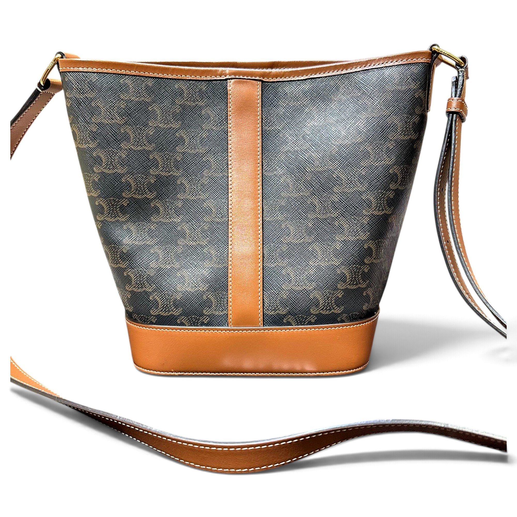 SAC SEAU leather handbag