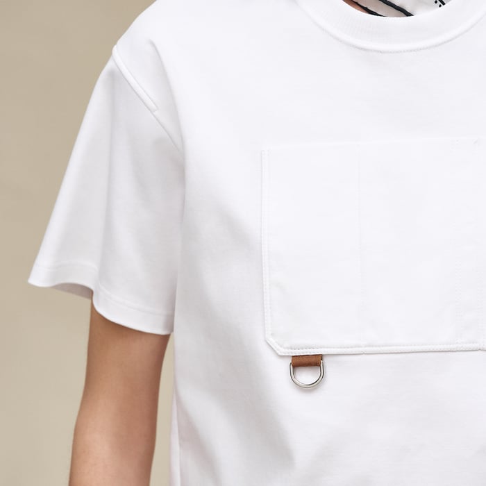 Blanc Maxi T-shirt