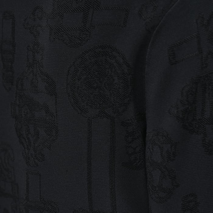 Noir "Ferronnerie" Long-sleeve Cardigan