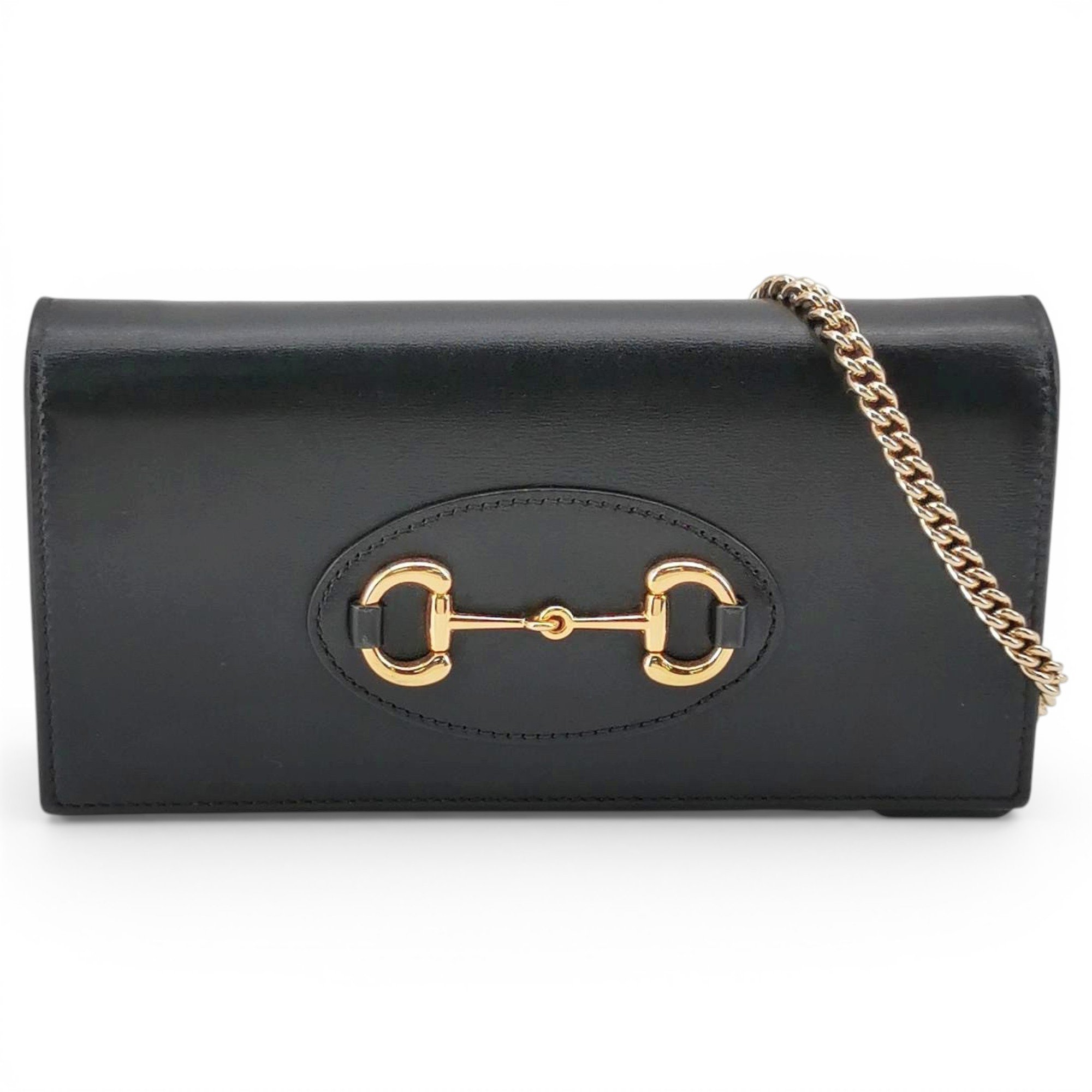 Horsebit 1955 Chain Wallet leather crossbody bag