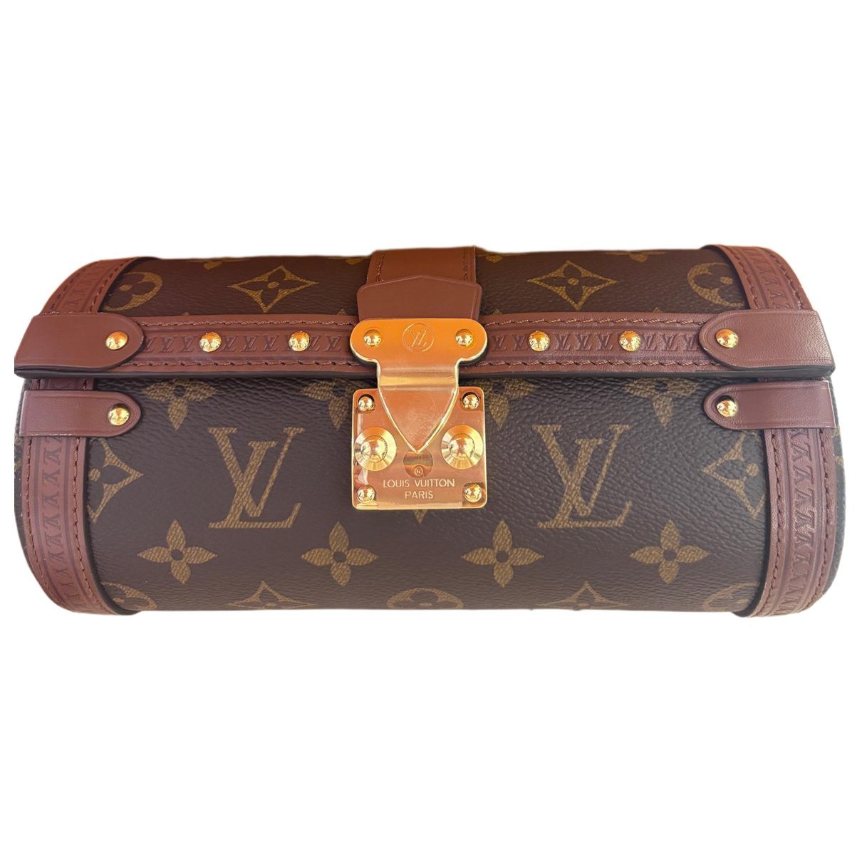 Papillon Trunk leather handbag