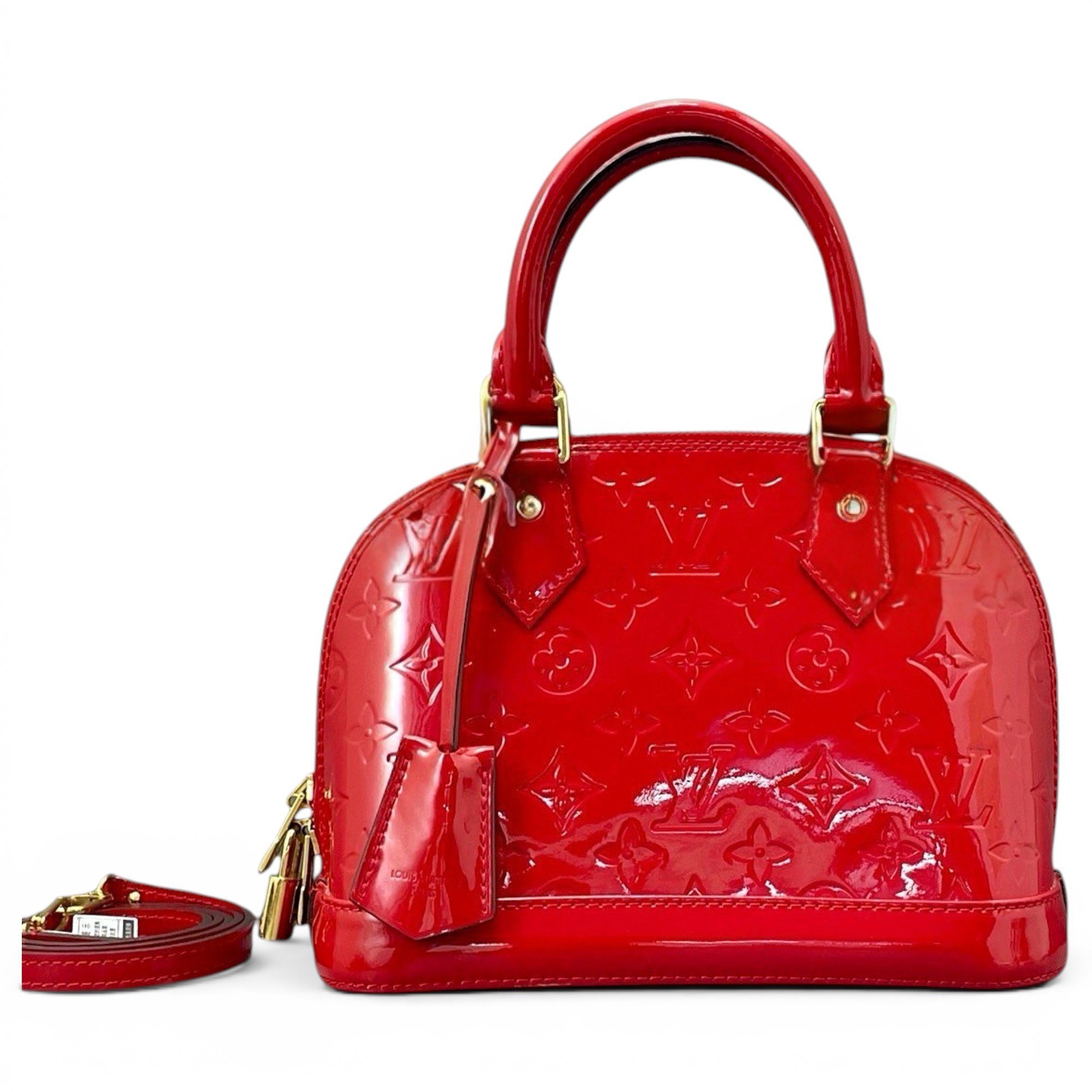 Alma leather handbag