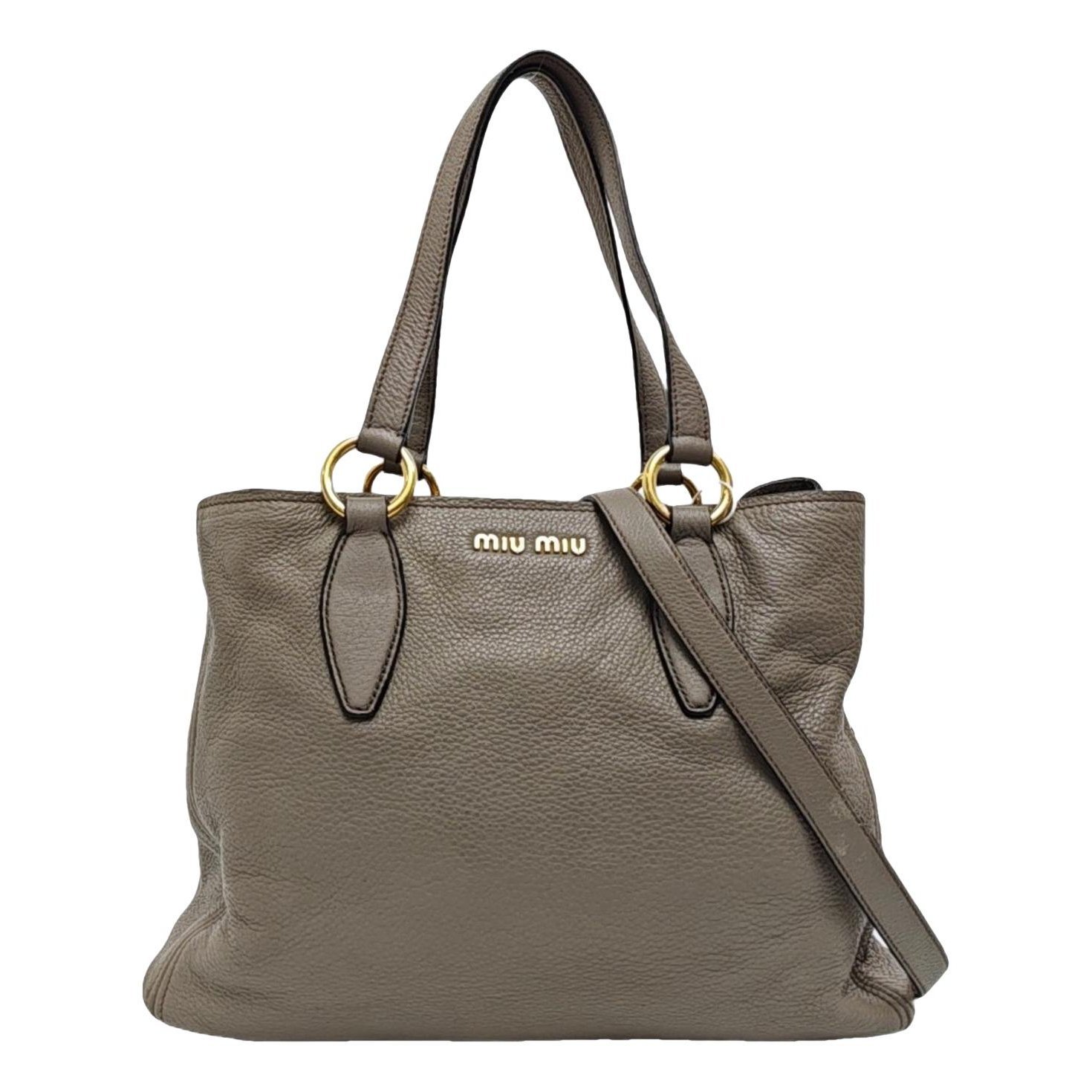 Madras leather handbag