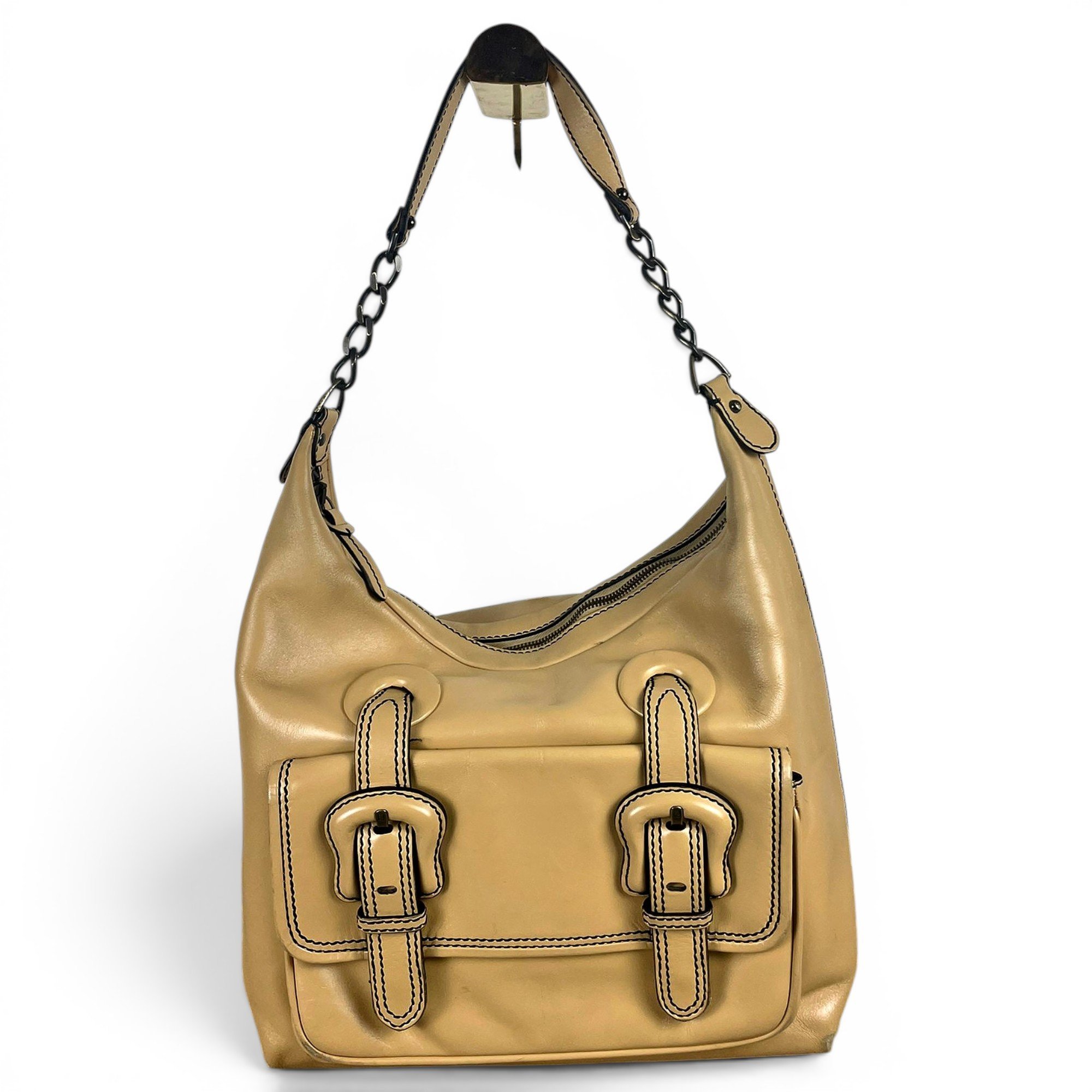 Leather handbag