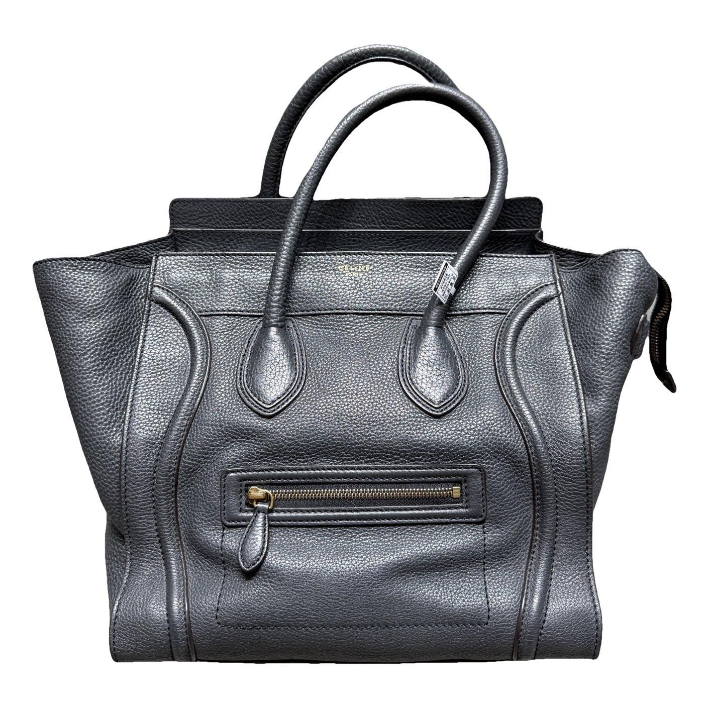 Luggage leather handbag