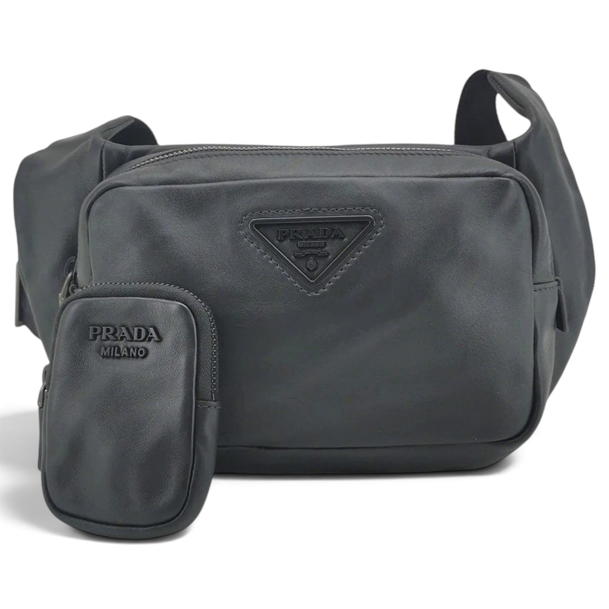 Leather handbag