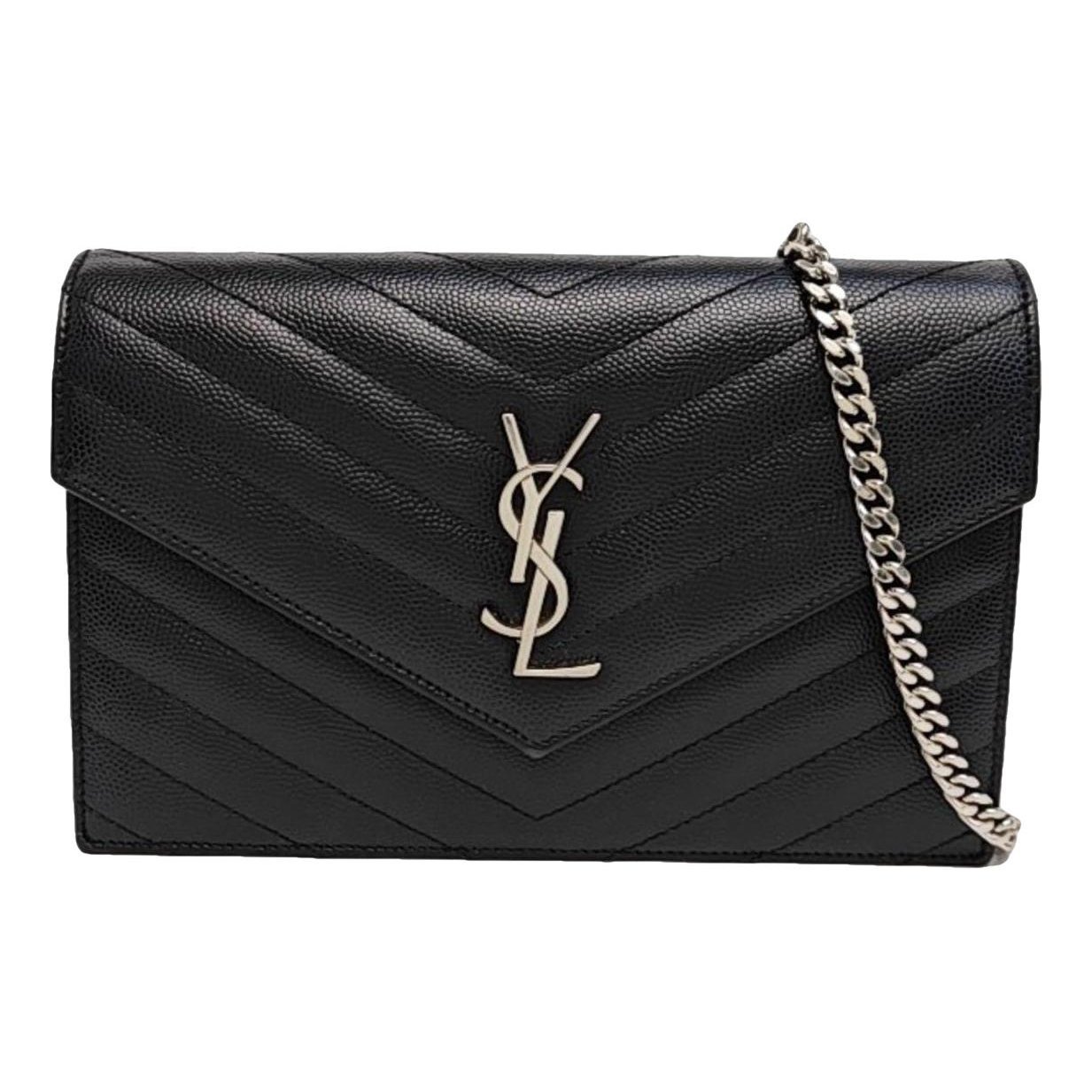 Baby monogramme leather handbag