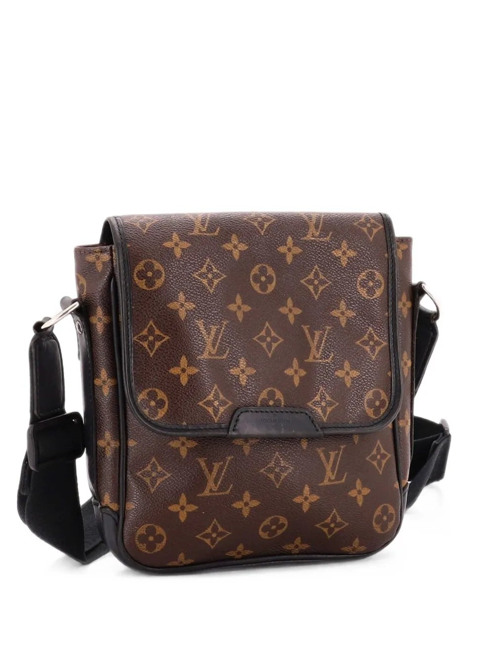 Bass Messenger Bag Macassar Monogram Canvas PM crossbody bag