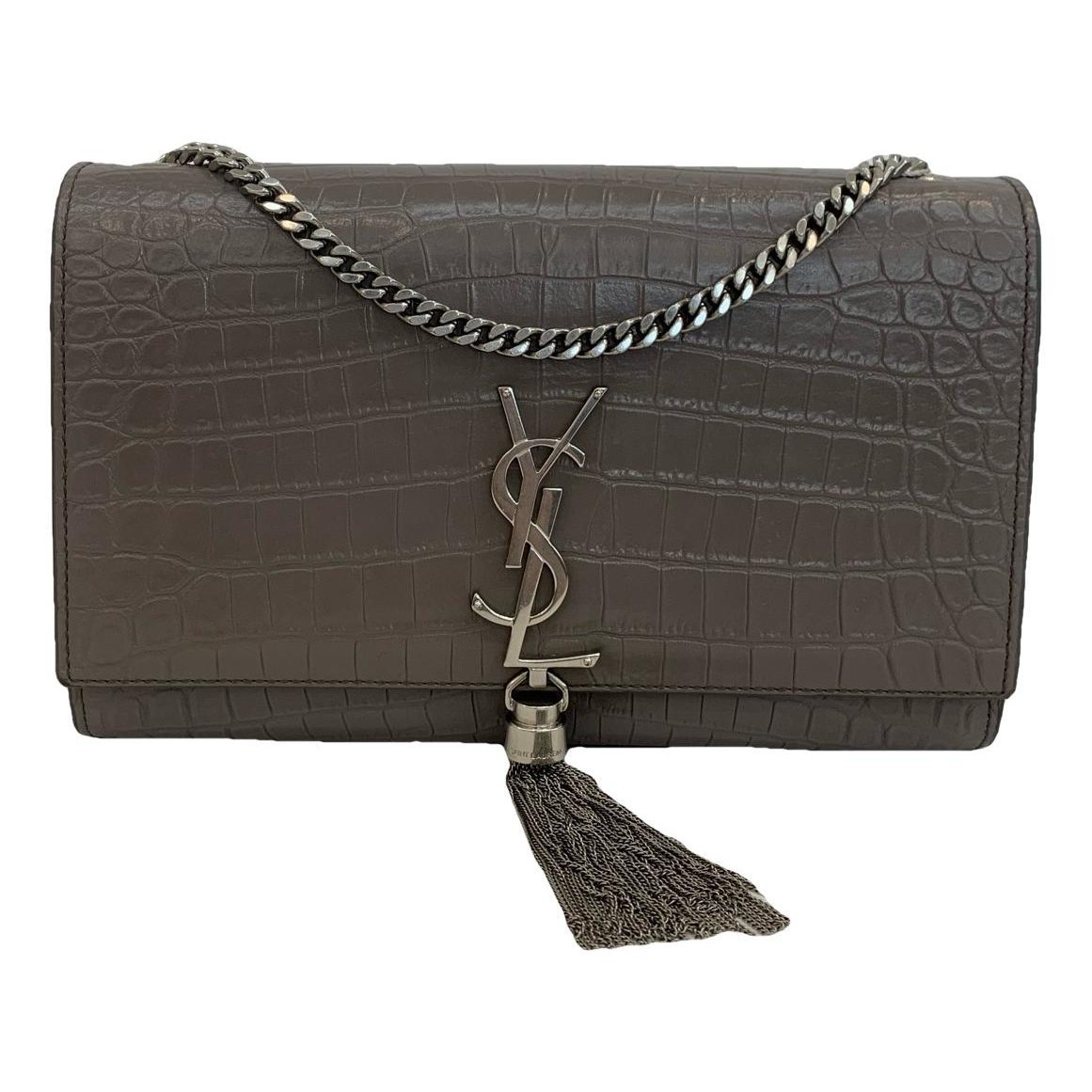 Pompom Kate leather crossbody bag