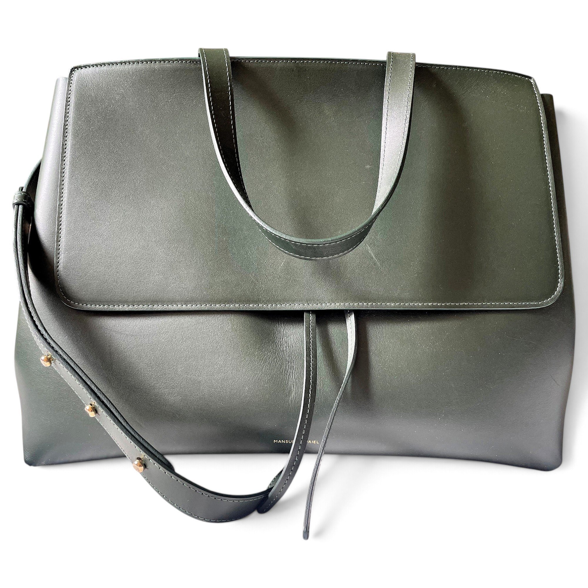 Mansur Gavriel Lady leather handbag