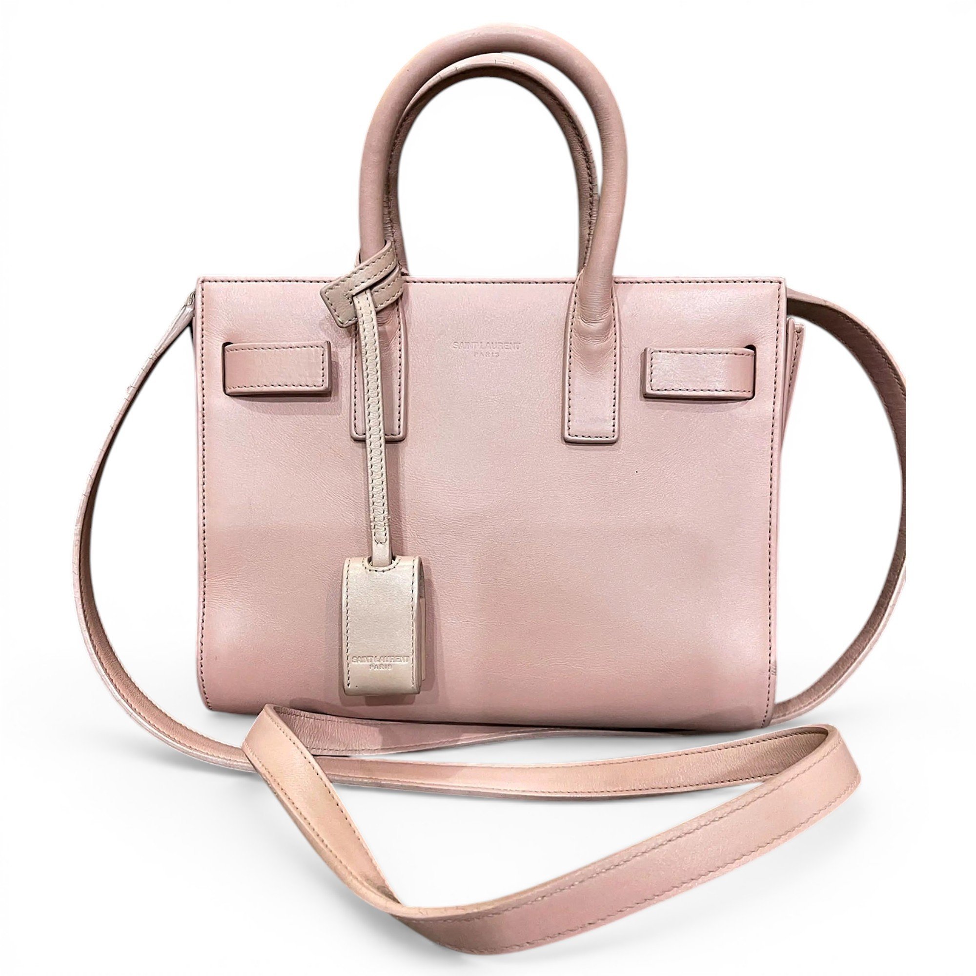Sac de Jour leather crossbody bag