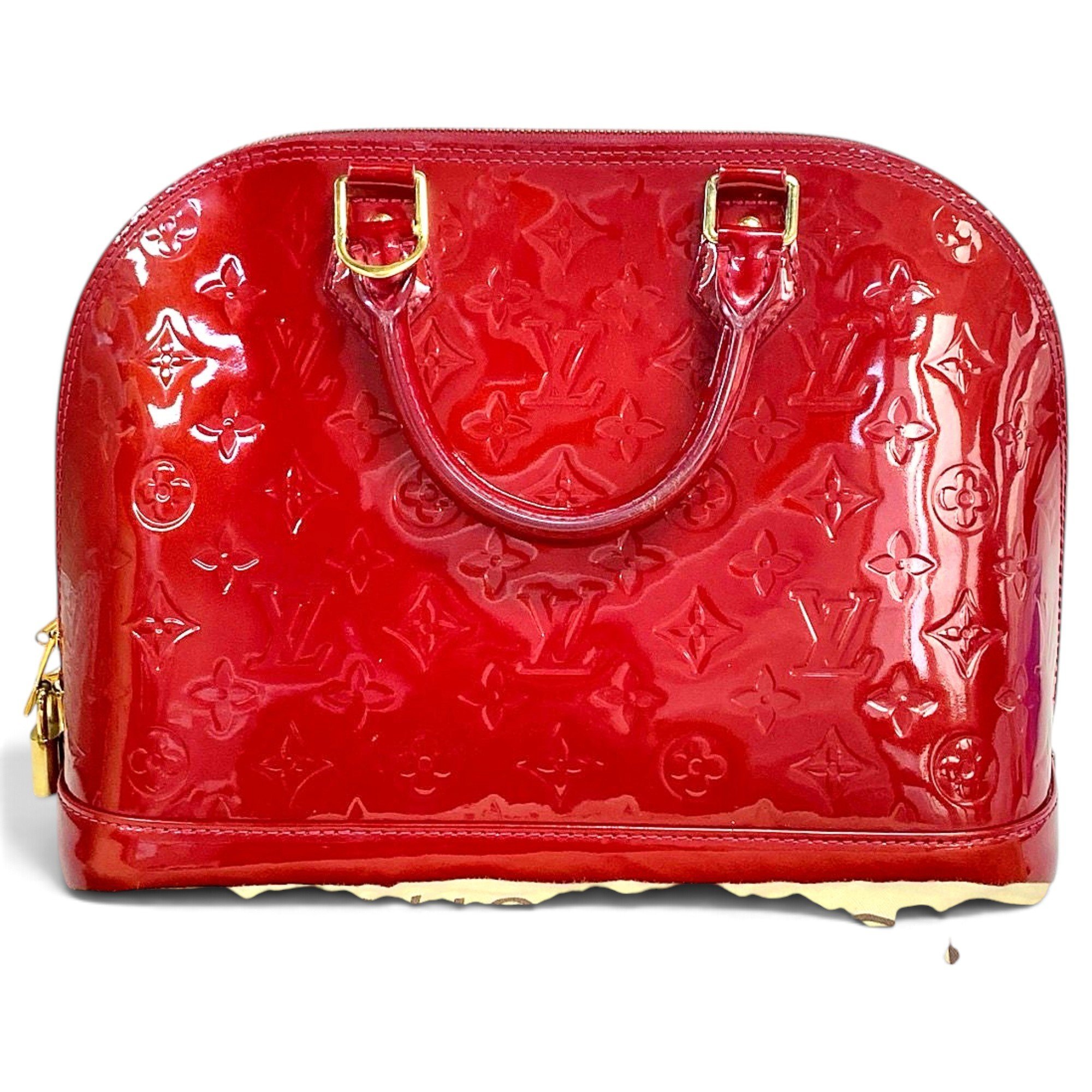 Alma leather handbag